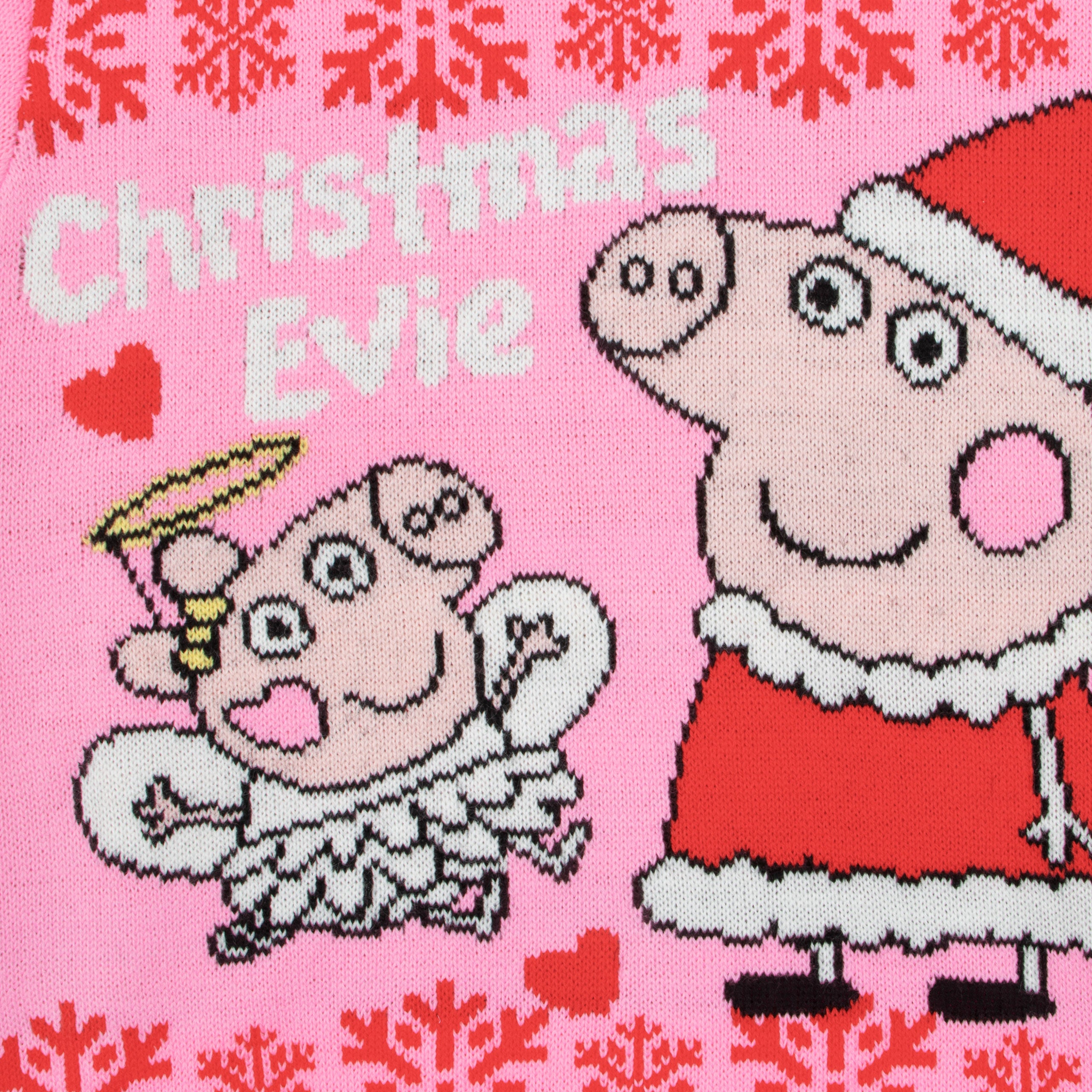 Peppa Pig Christmas Evie Knitted Jumper