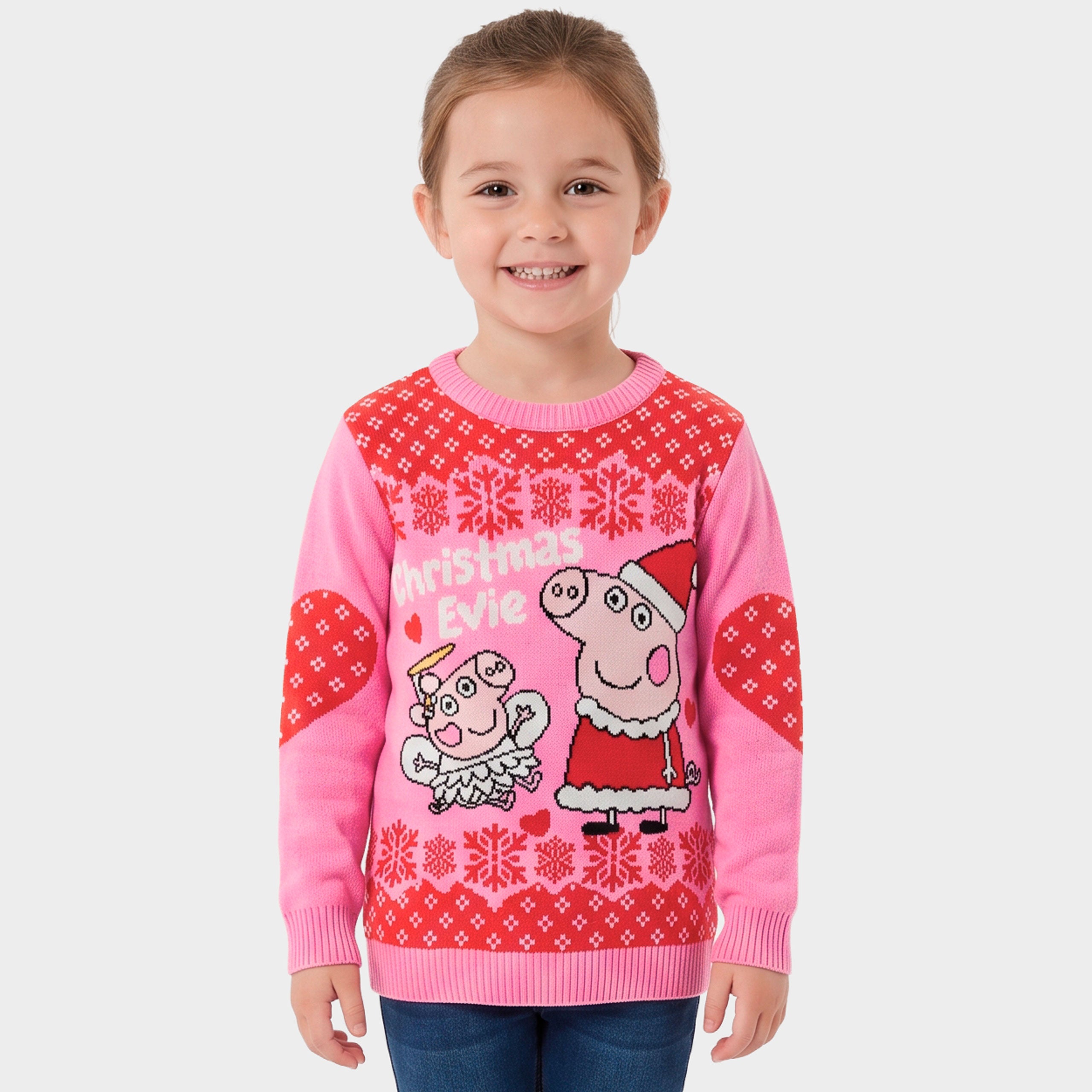 Peppa Pig Christmas Evie Knitted Jumper