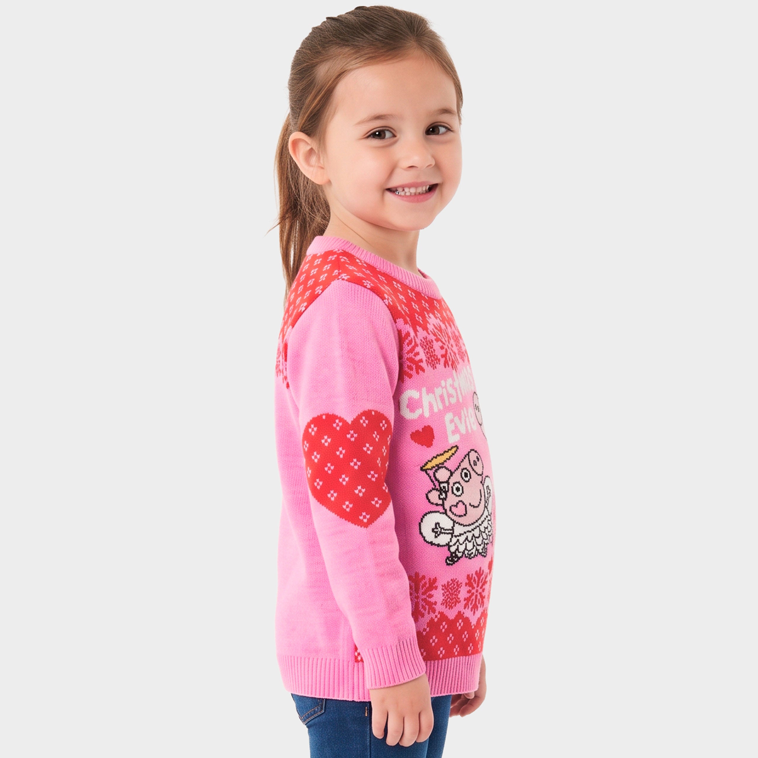Peppa Pig Christmas Evie Knitted Jumper