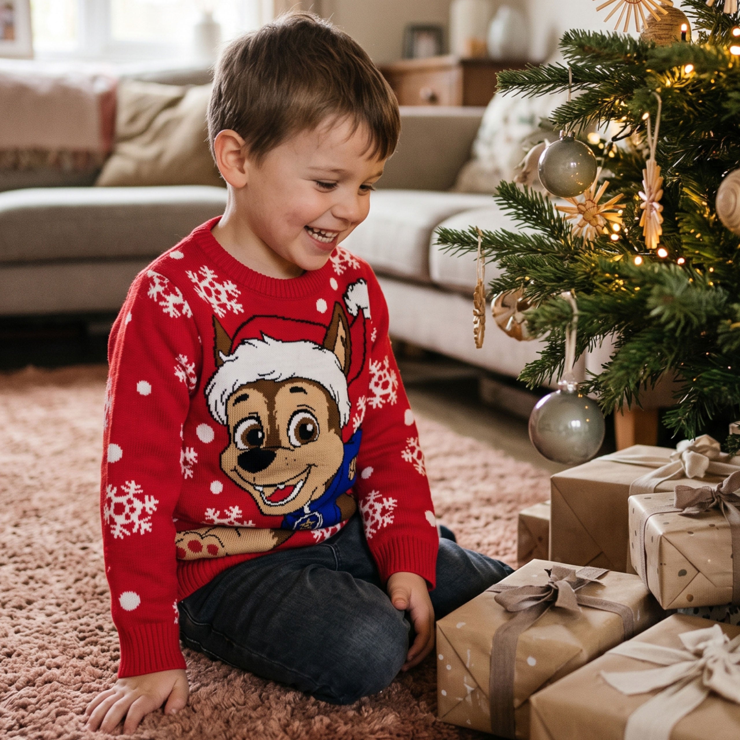 PAW Patrol Chase Christmas Jumper