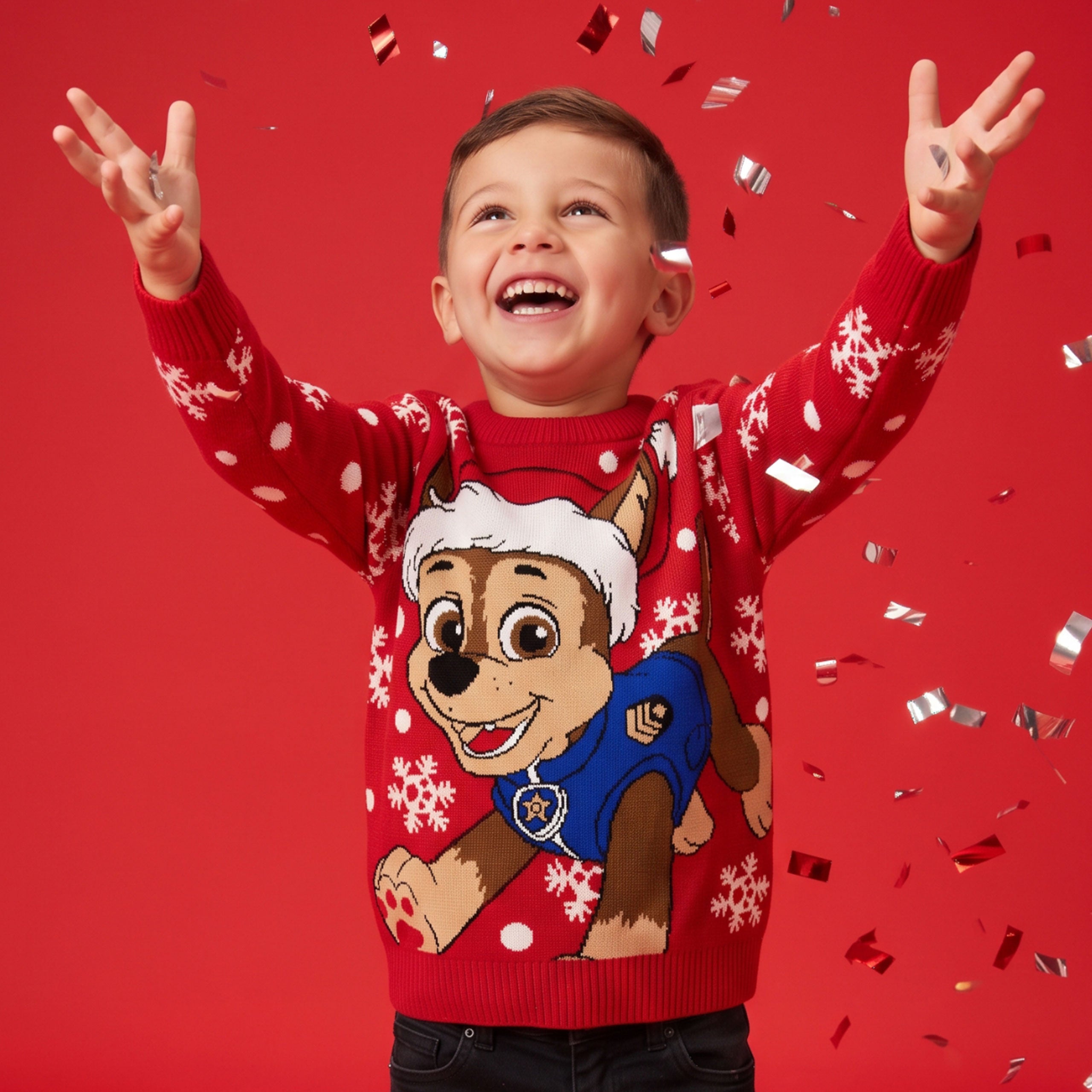 PAW Patrol Chase Christmas Jumper