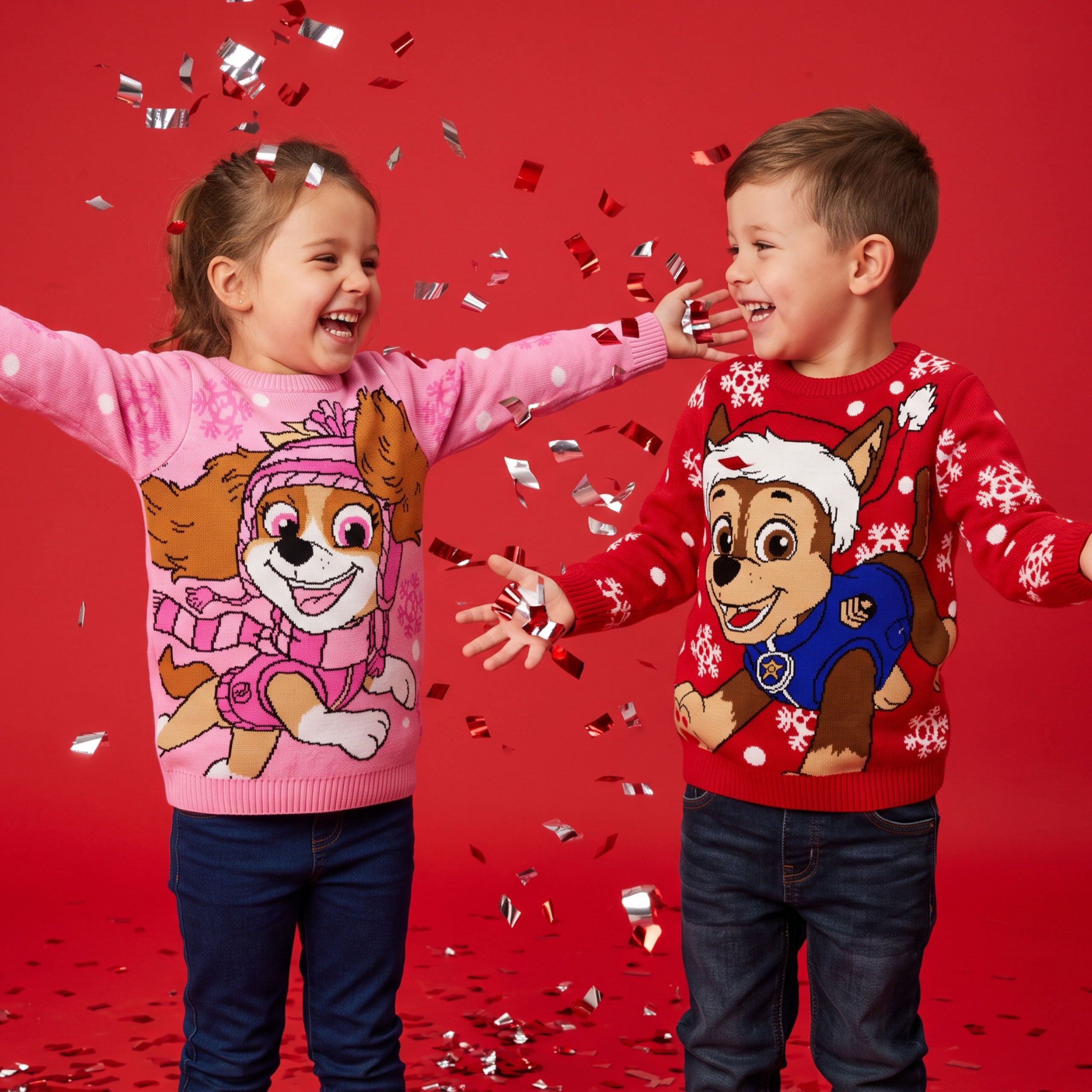 PAW Patrol Chase Christmas Jumper