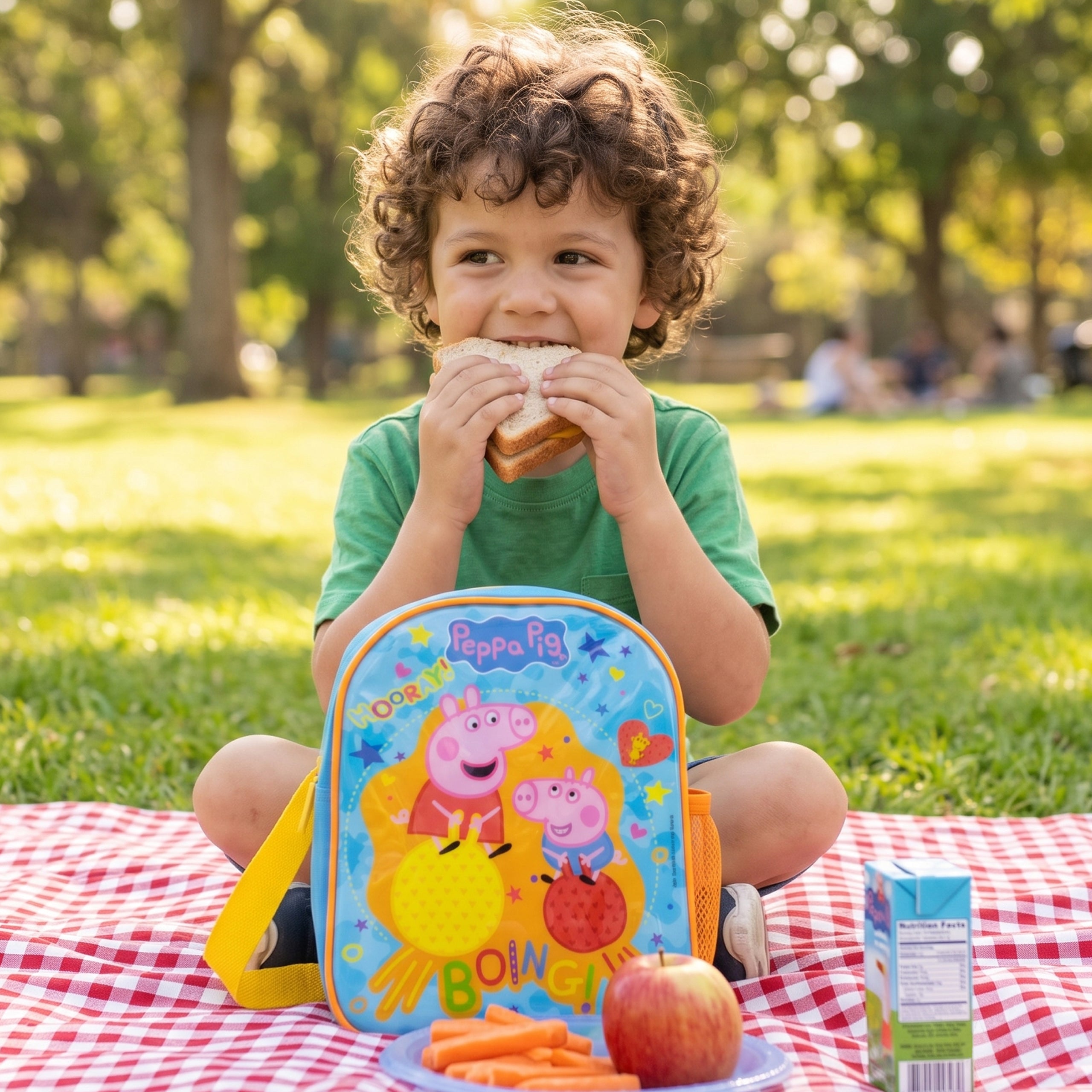 Peppa Pig Space Hopper Lunch Bag Backpack