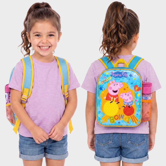 Peppa Pig Space Hopper Lunch Bag Backpack