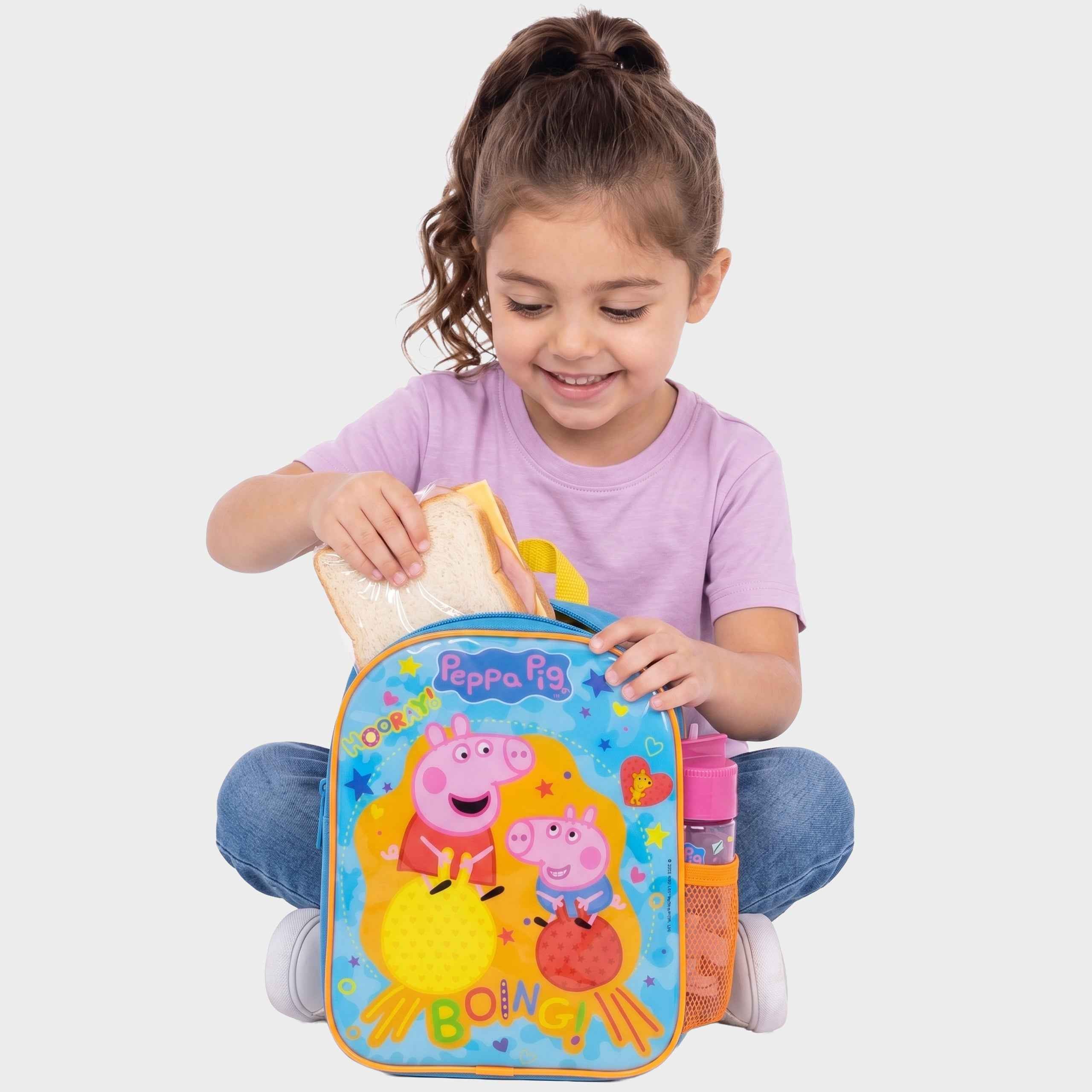 Peppa Pig Space Hopper Lunch Bag Backpack