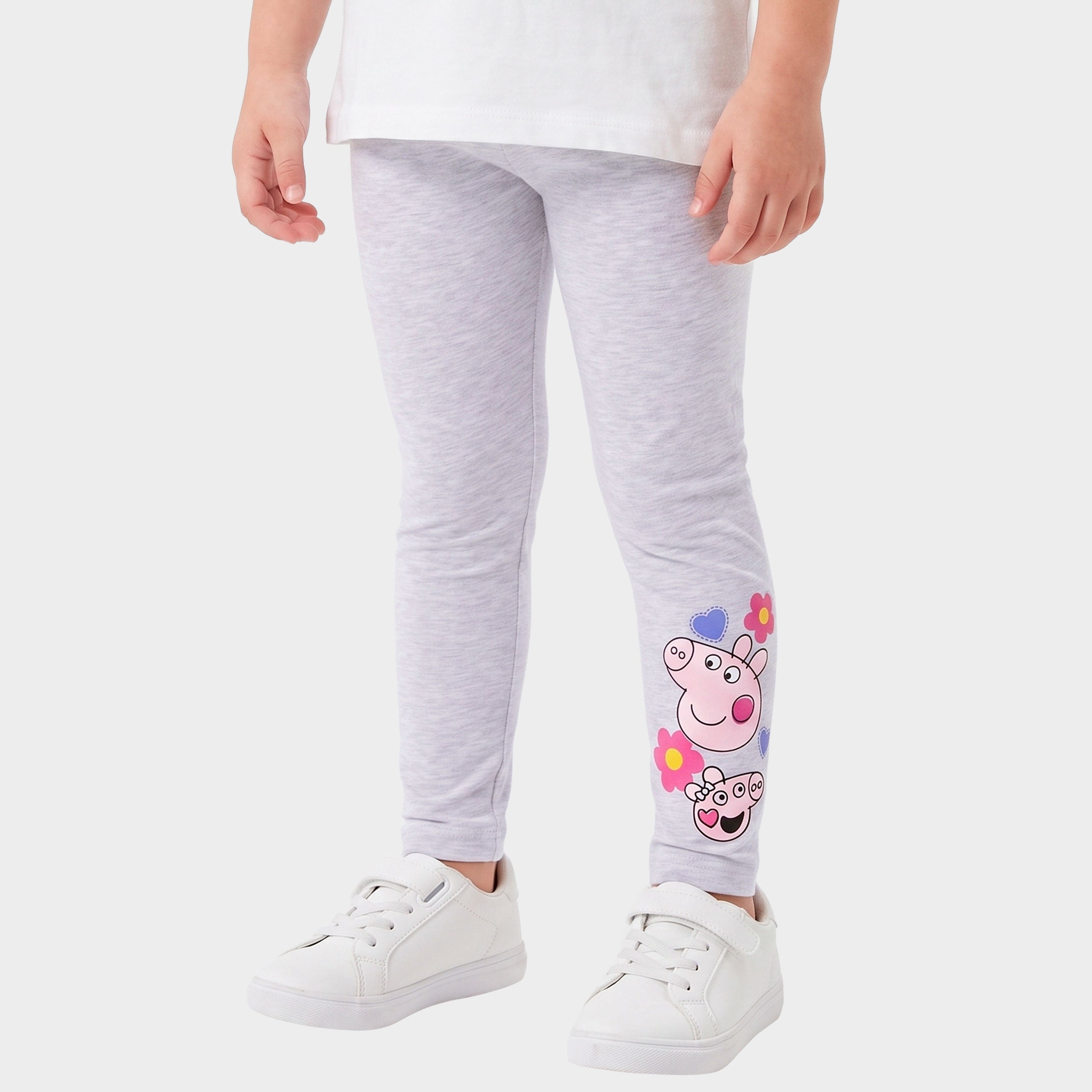 Peppa Pig Flower 3 Pack Leggings