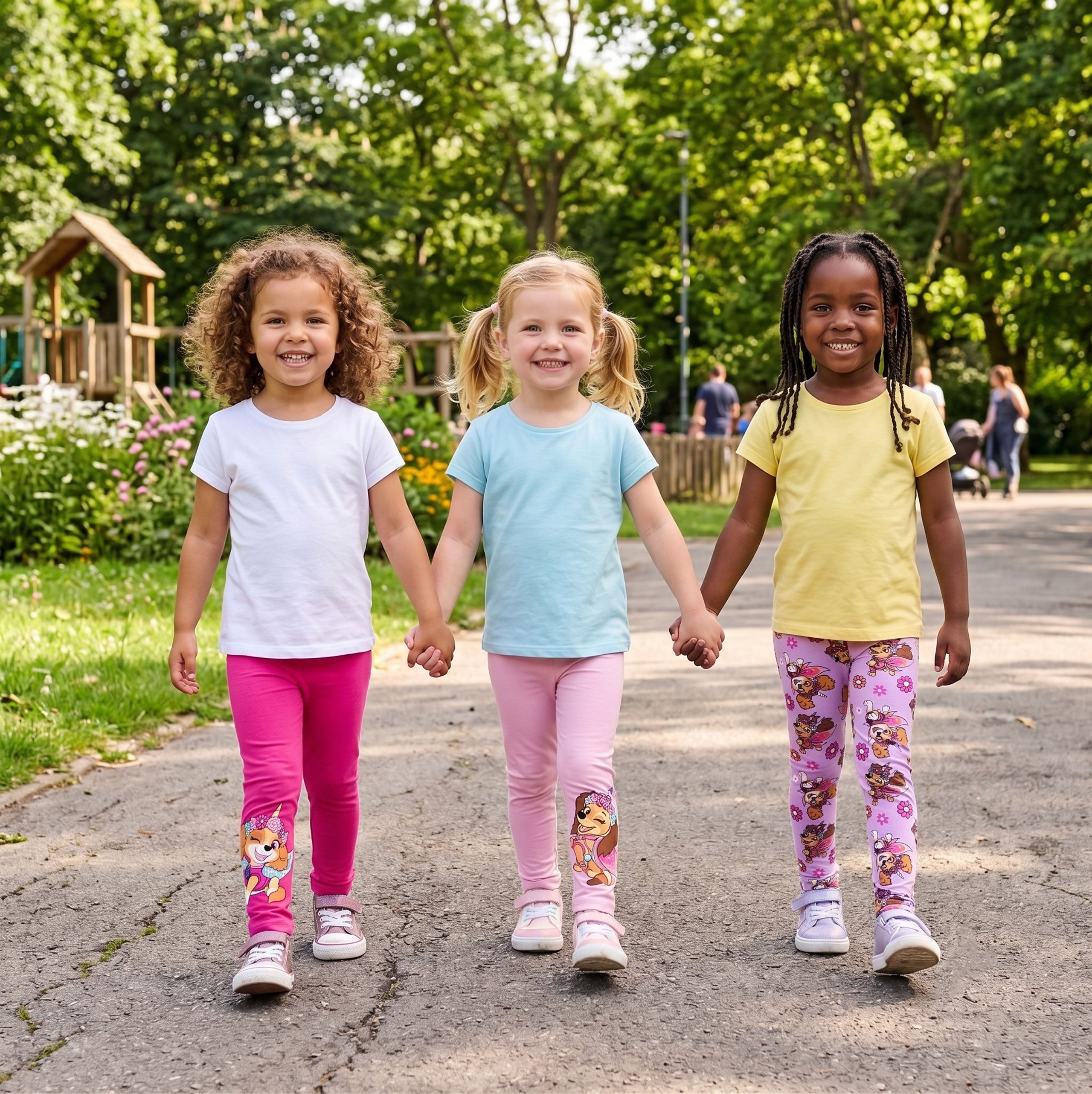 PAW Patrol Skye & Liberty 3 Pack Leggings