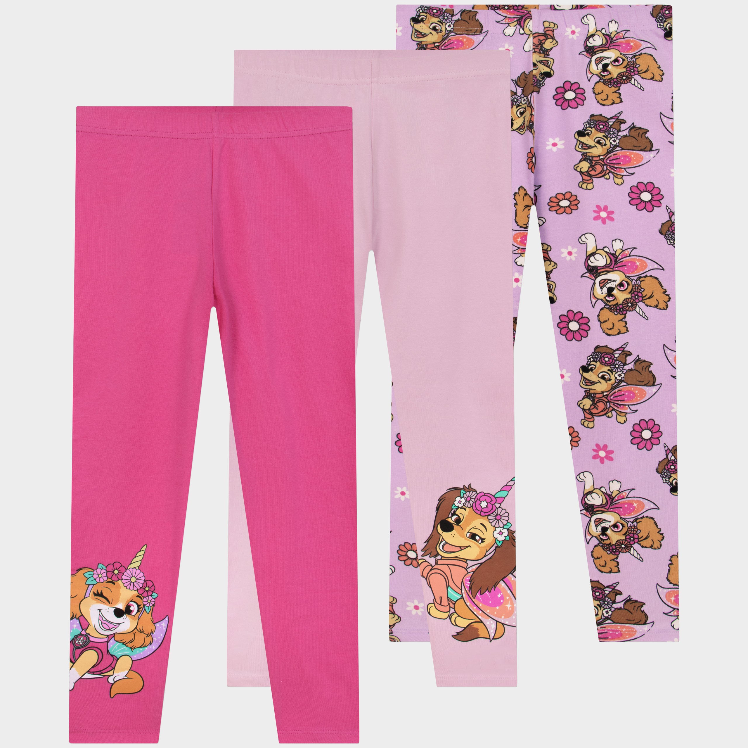 PAW Patrol Skye & Liberty 3 Pack Leggings