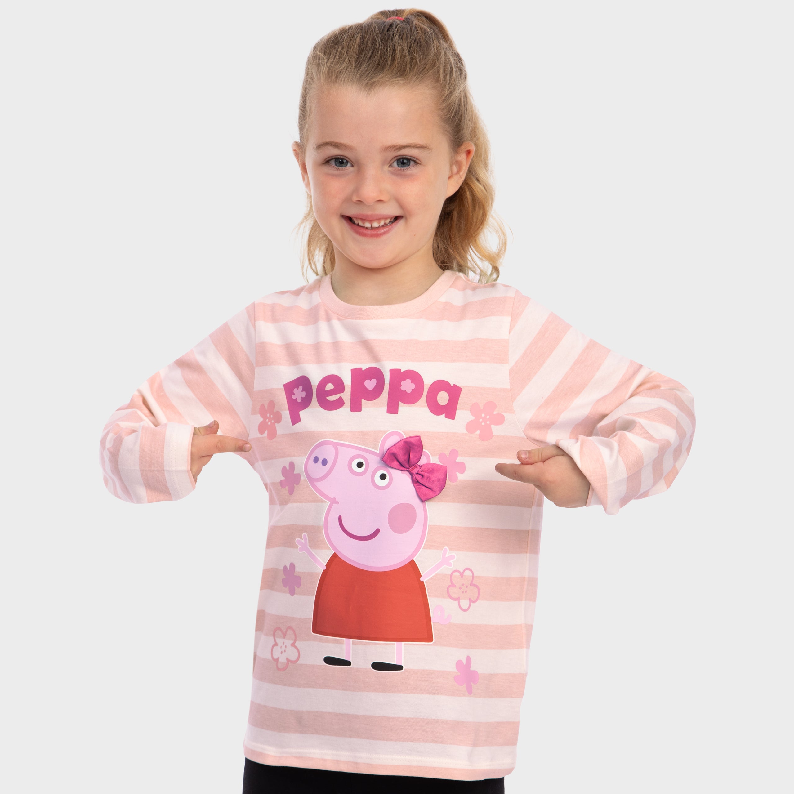Peppa Pig Girls Long Sleeve T-shirt