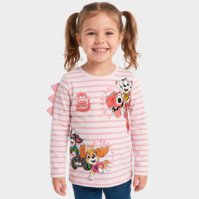 PAW Patrol Dino Long Sleeve T-Shirt With 3D Spikes