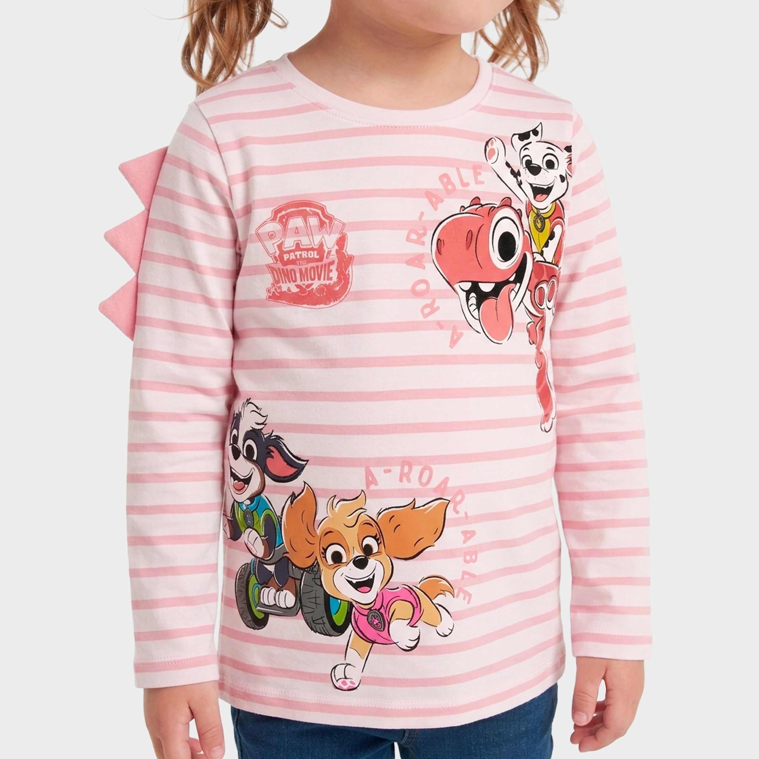 PAW Patrol Dino Long Sleeve T-Shirt With 3D Spikes
