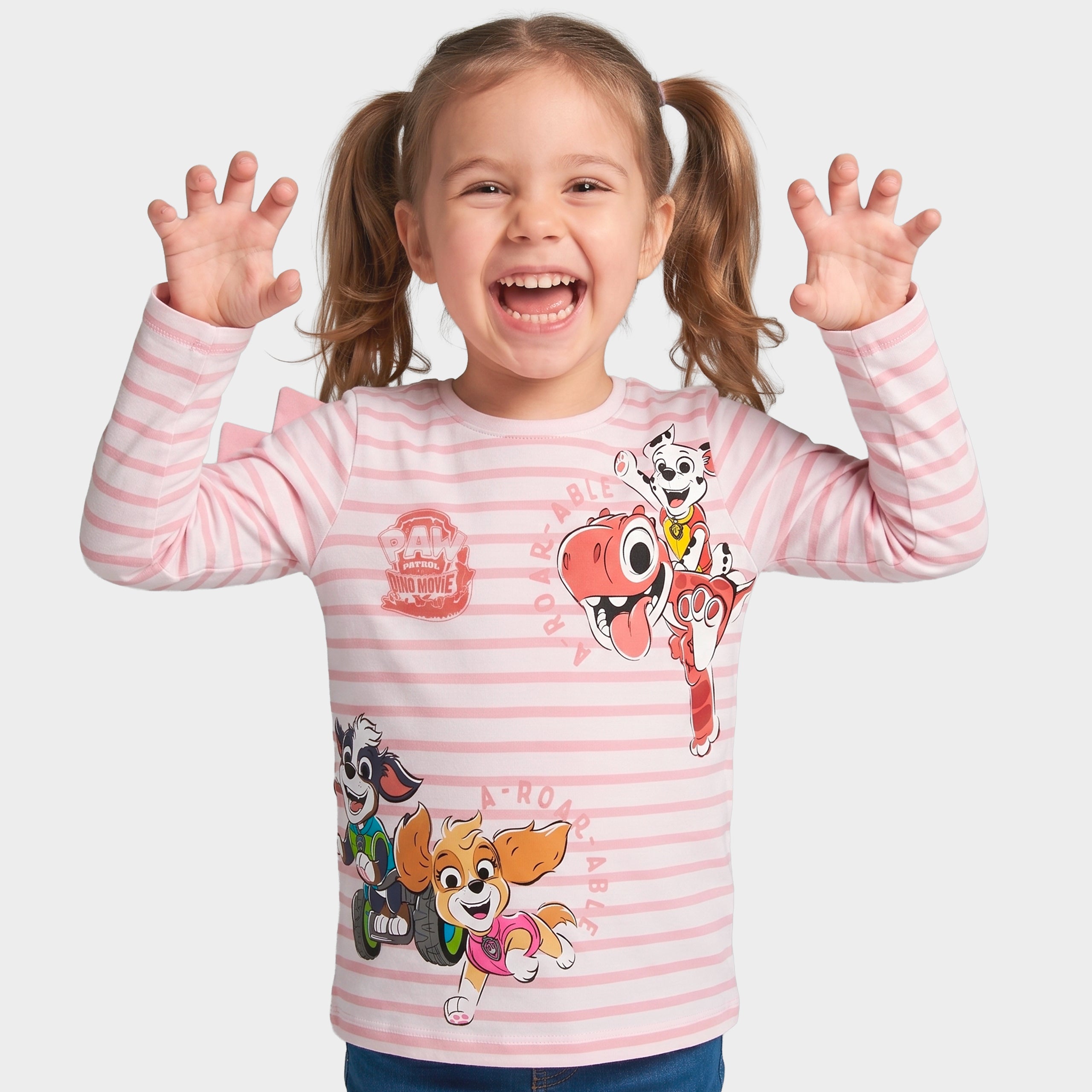 PAW Patrol Dino Long Sleeve T-Shirt With 3D Spikes
