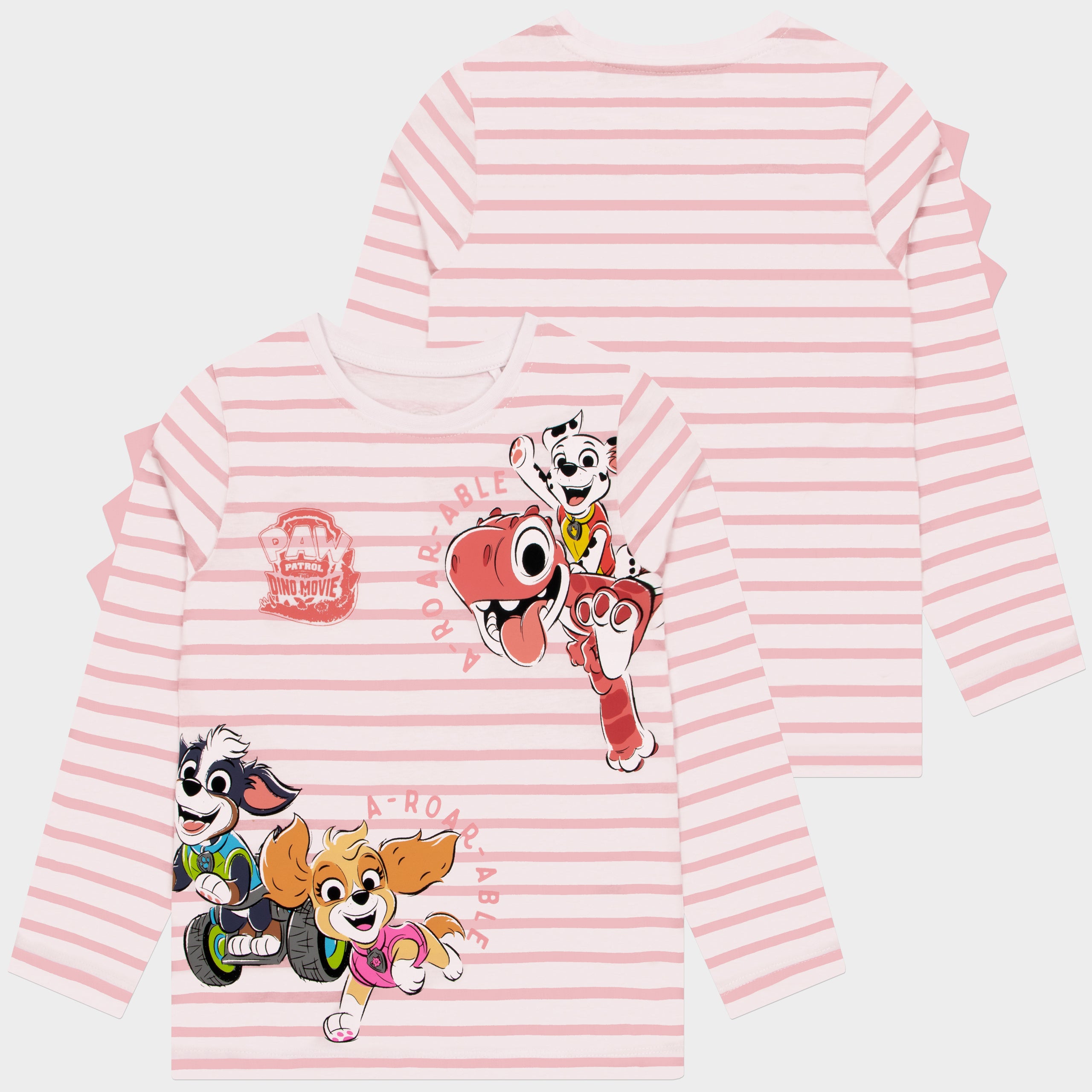PAW Patrol Dino Long Sleeve T-Shirt With 3D Spikes