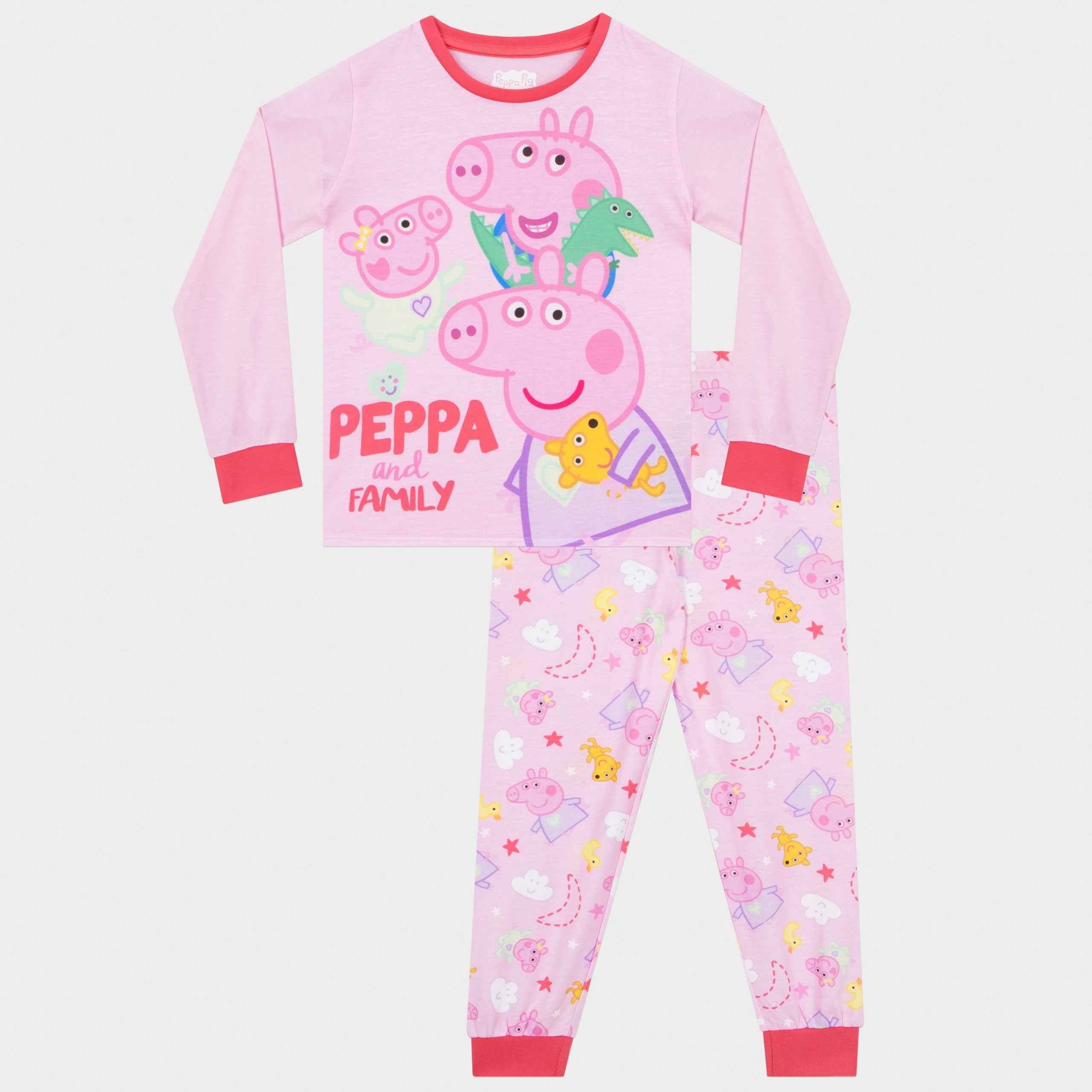 Peppa Pig Pyjamas - George And Evie