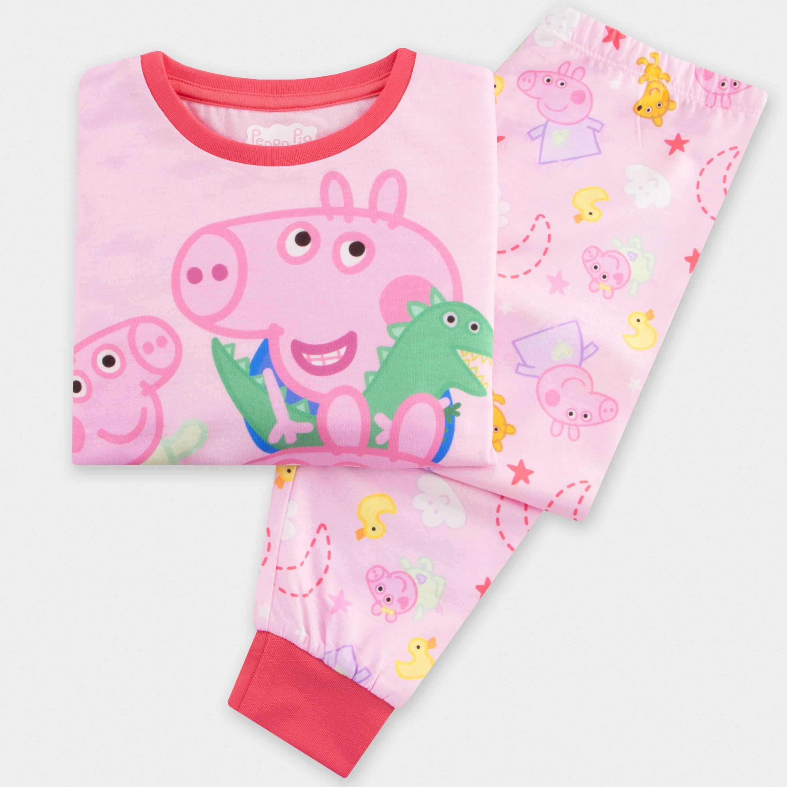 Peppa Pig Pyjamas - George And Evie