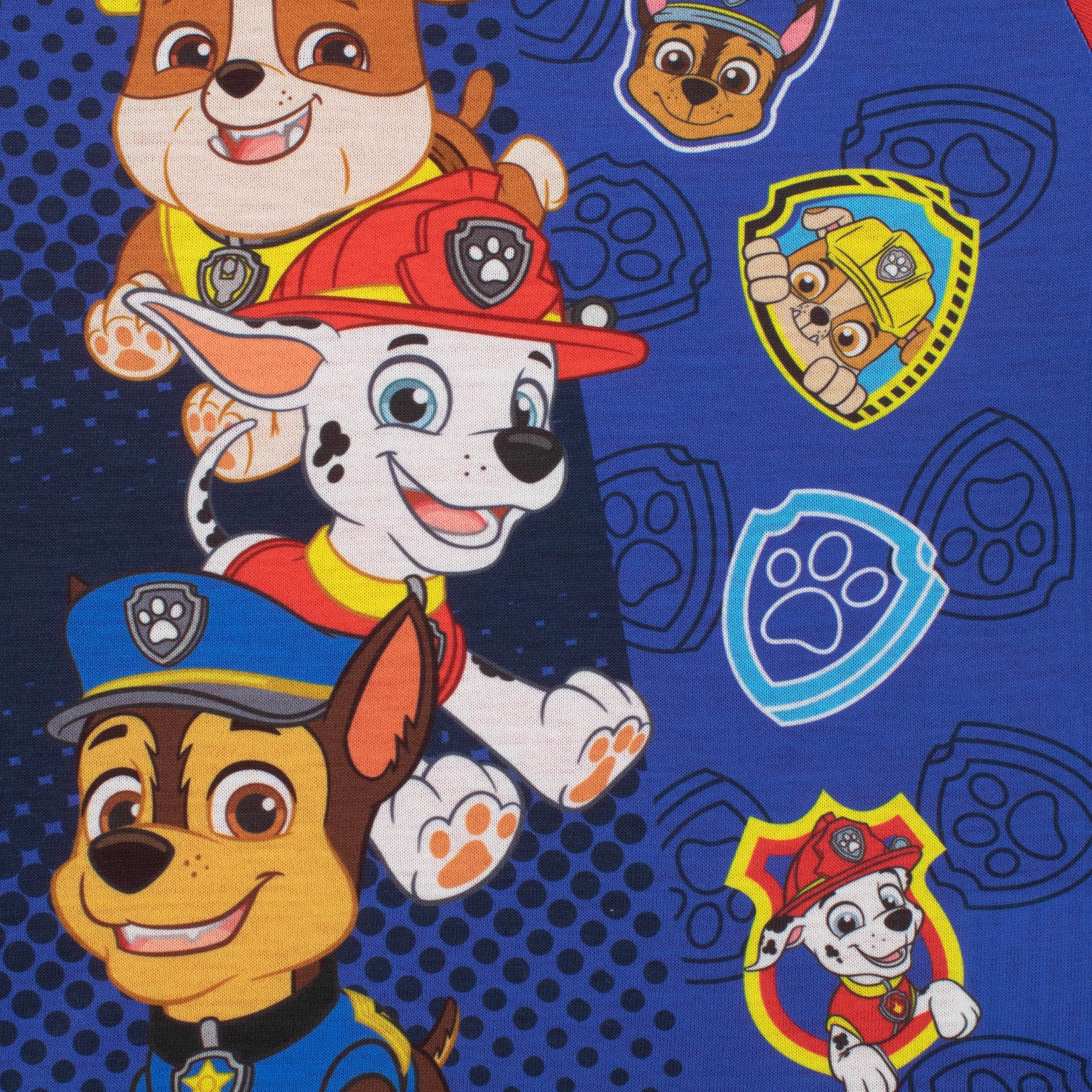Paw Patrol Schlafanzug Für Kinder – Mit Chase, Marshall & Rubble, Kurzärmlig & Super Bequem