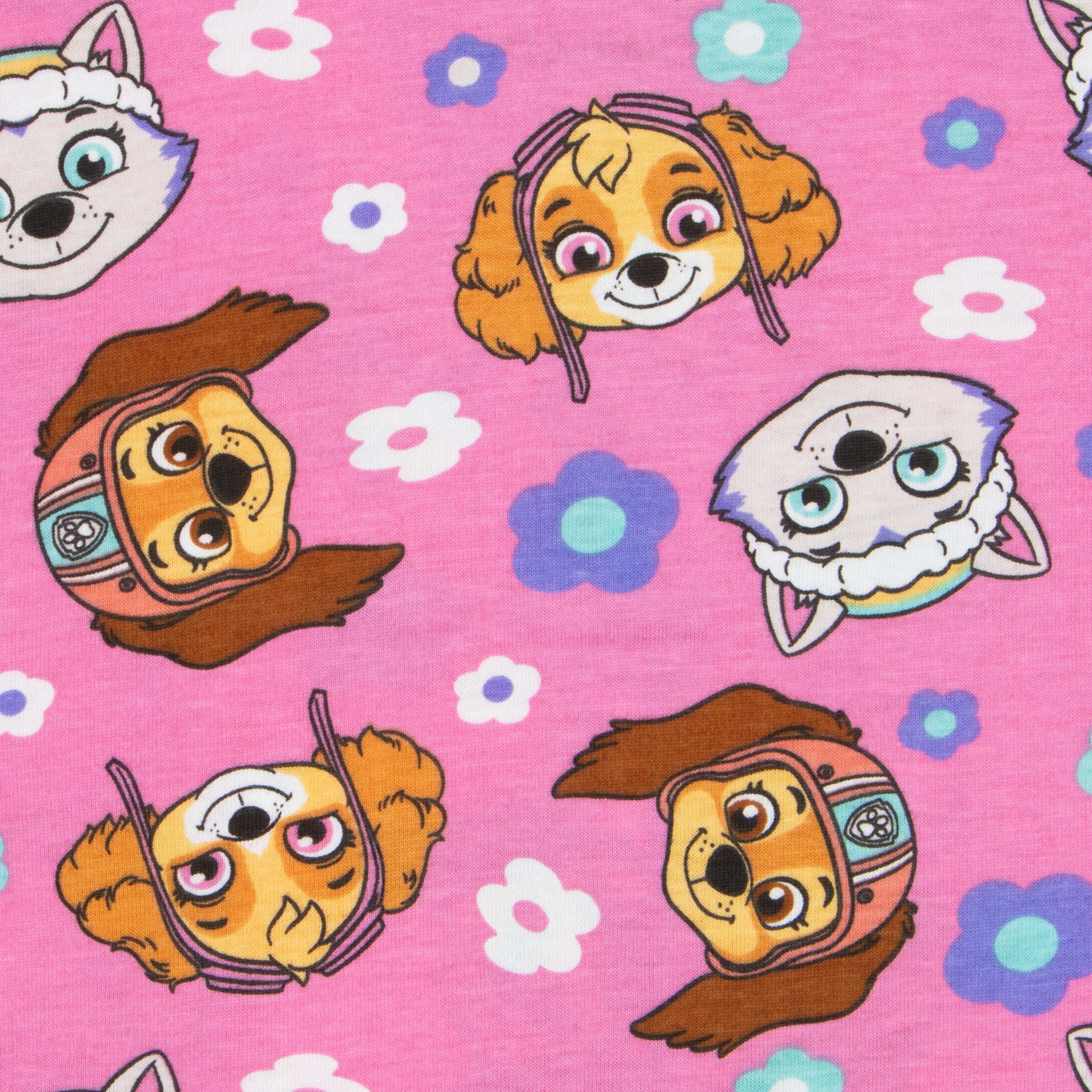 Paw Patrol Liberty Skye & Everest Short Button Up Pyjamas