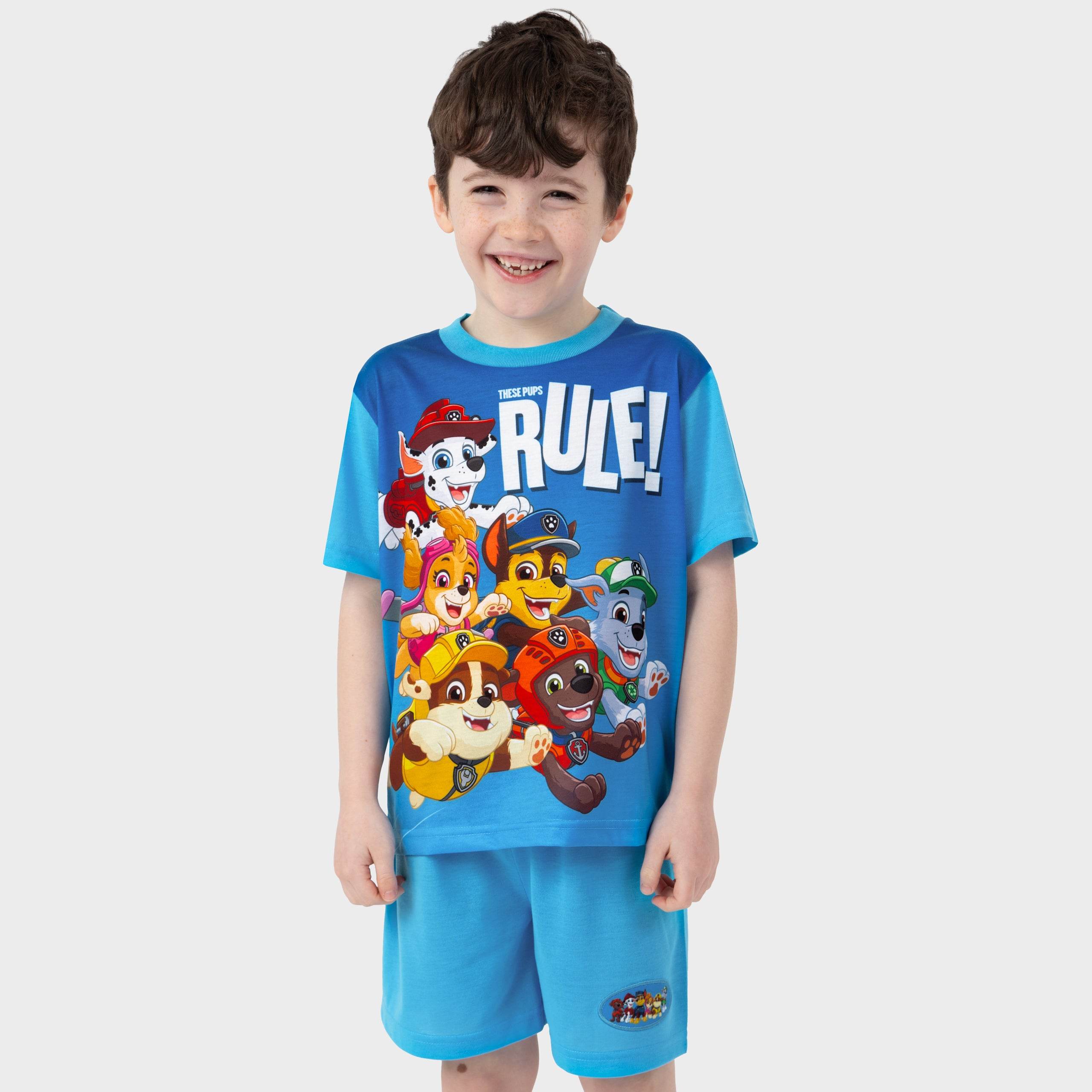 PAW Patrol Boys Short Pyjamas - These Pups RULE! - Character.com