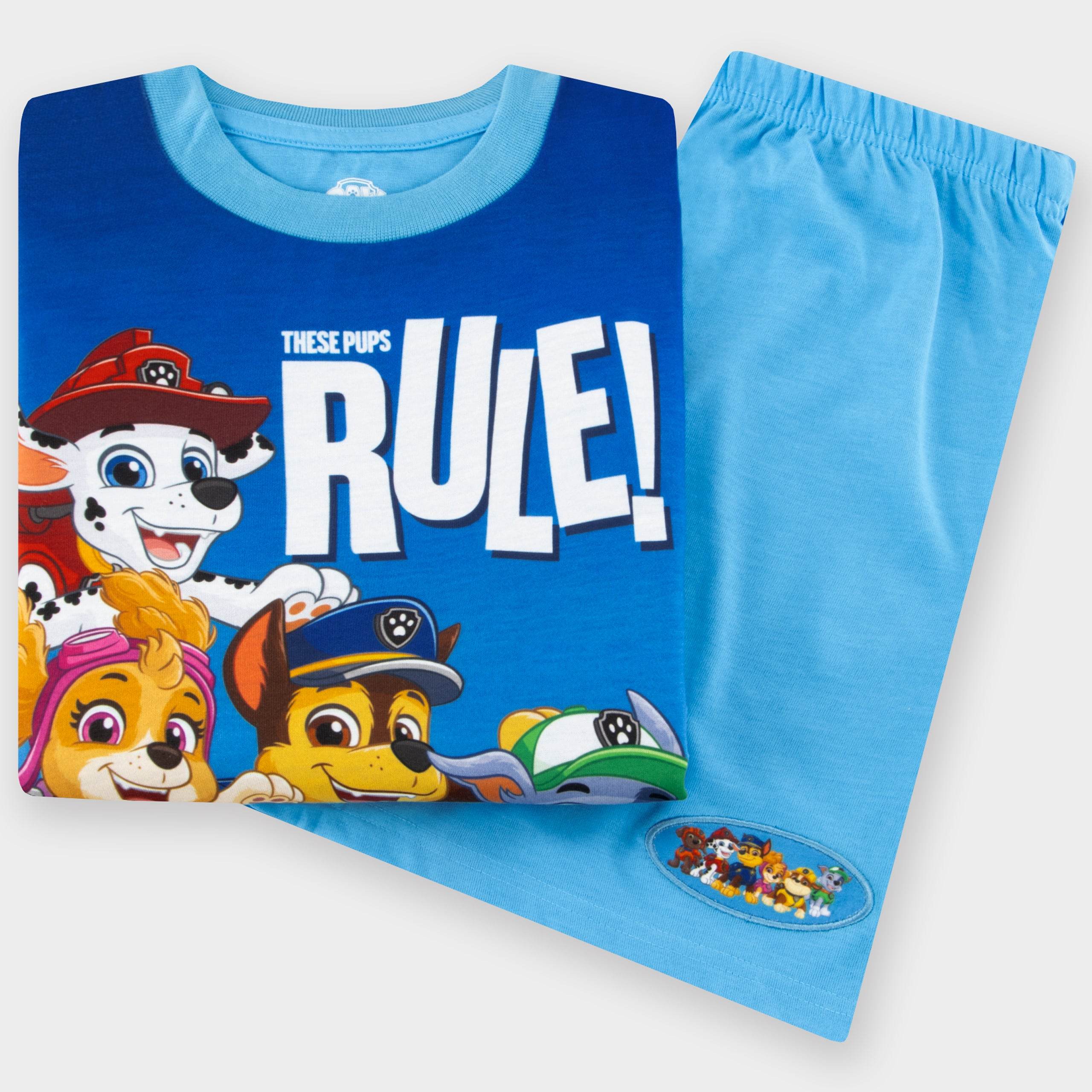 PAW Patrol Boys Short Pyjamas - These Pups RULE! - Character.com