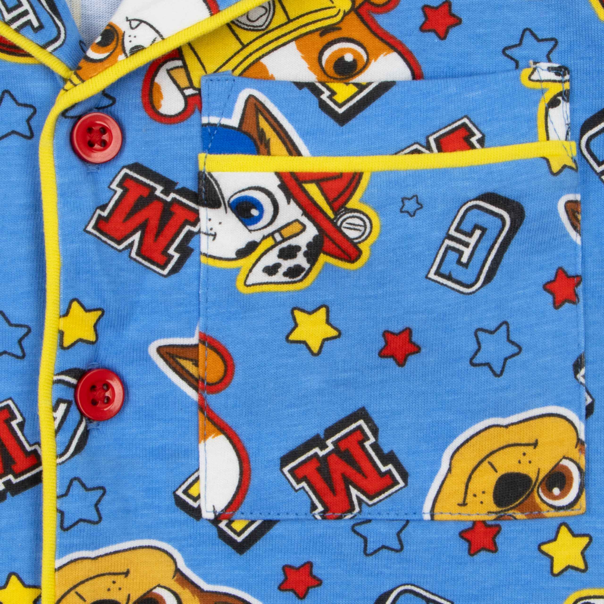 Paw Patrol Short Pyjama Set | Chase, Marshall & Rubble Boys Pjs