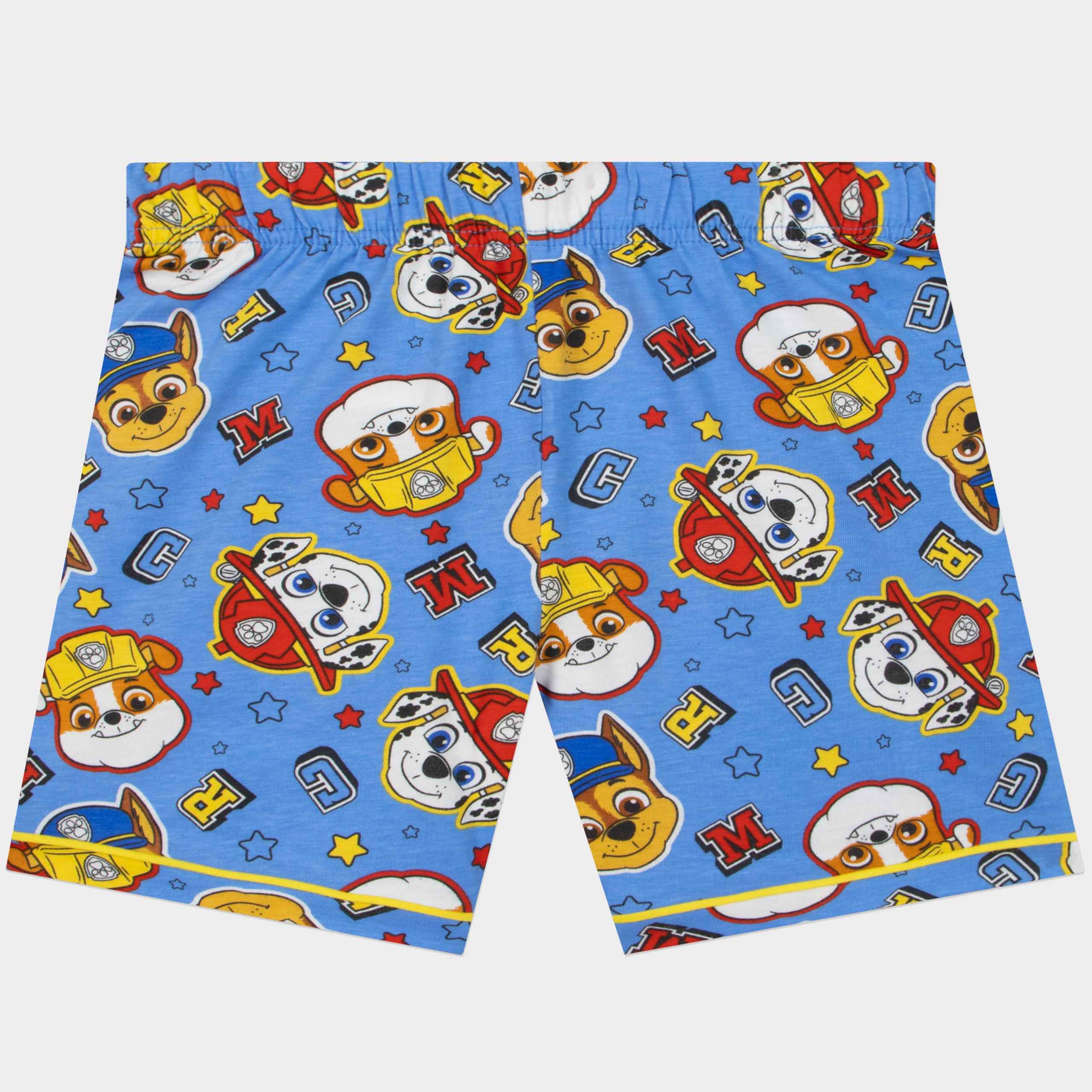 Paw Patrol Short Pyjama Set | Chase, Marshall & Rubble Boys Pjs