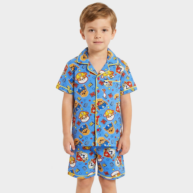 Paw Patrol Button Up Short Pyjamas