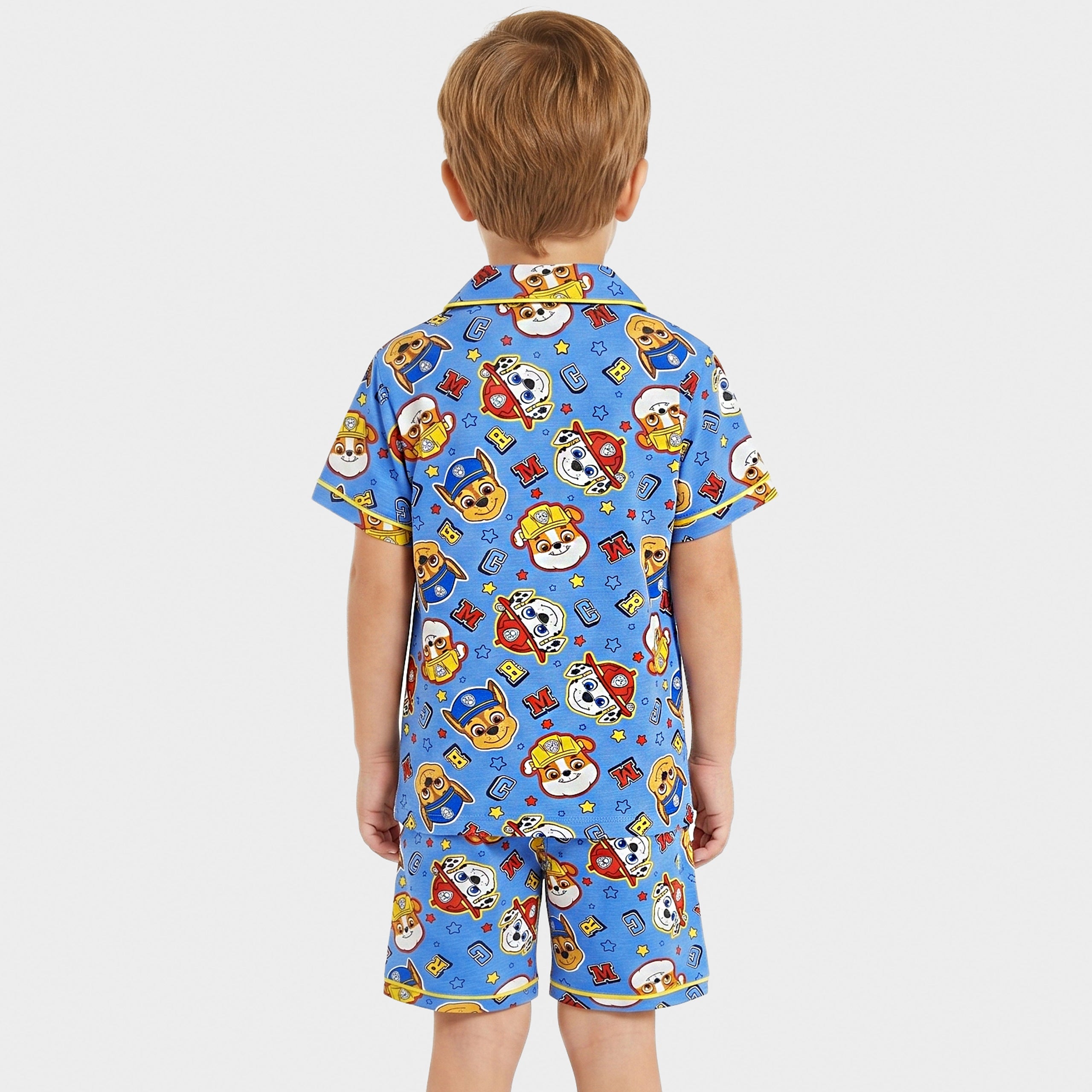 Paw Patrol Button Up Short Pyjamas