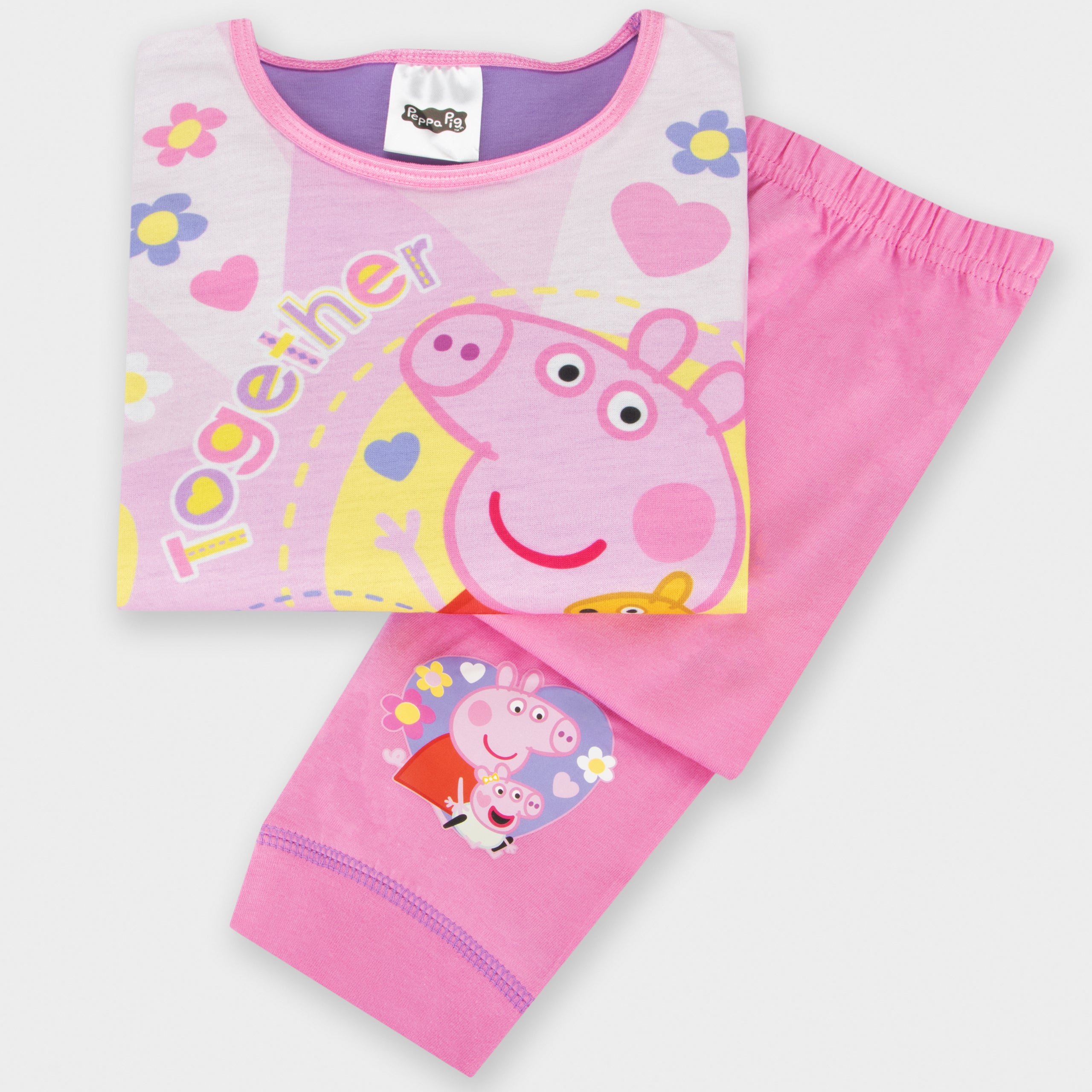Peppa Pig & Evie Pig Long Sleeve Pyjamas