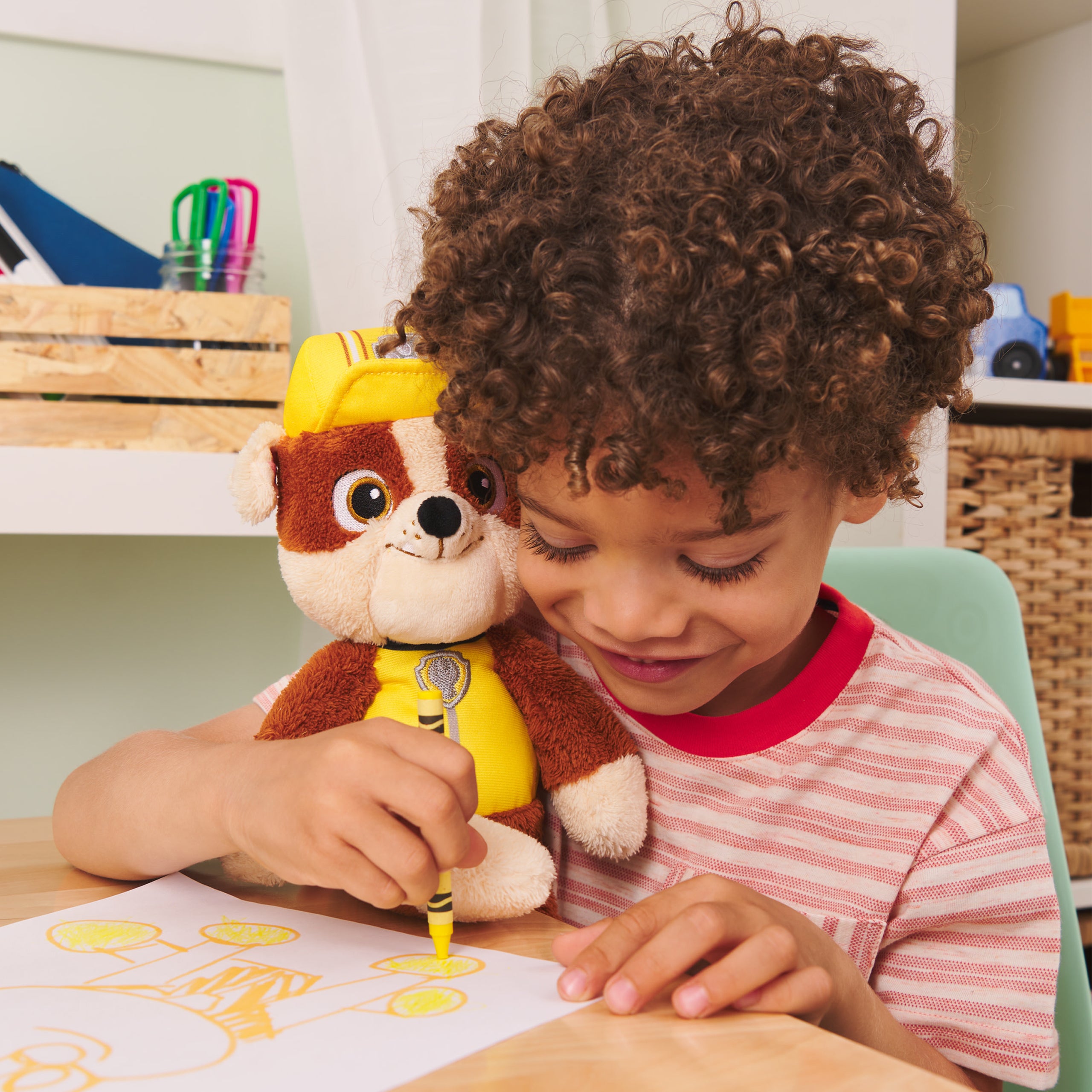 Paw Patrol Take Along Rubble Plush