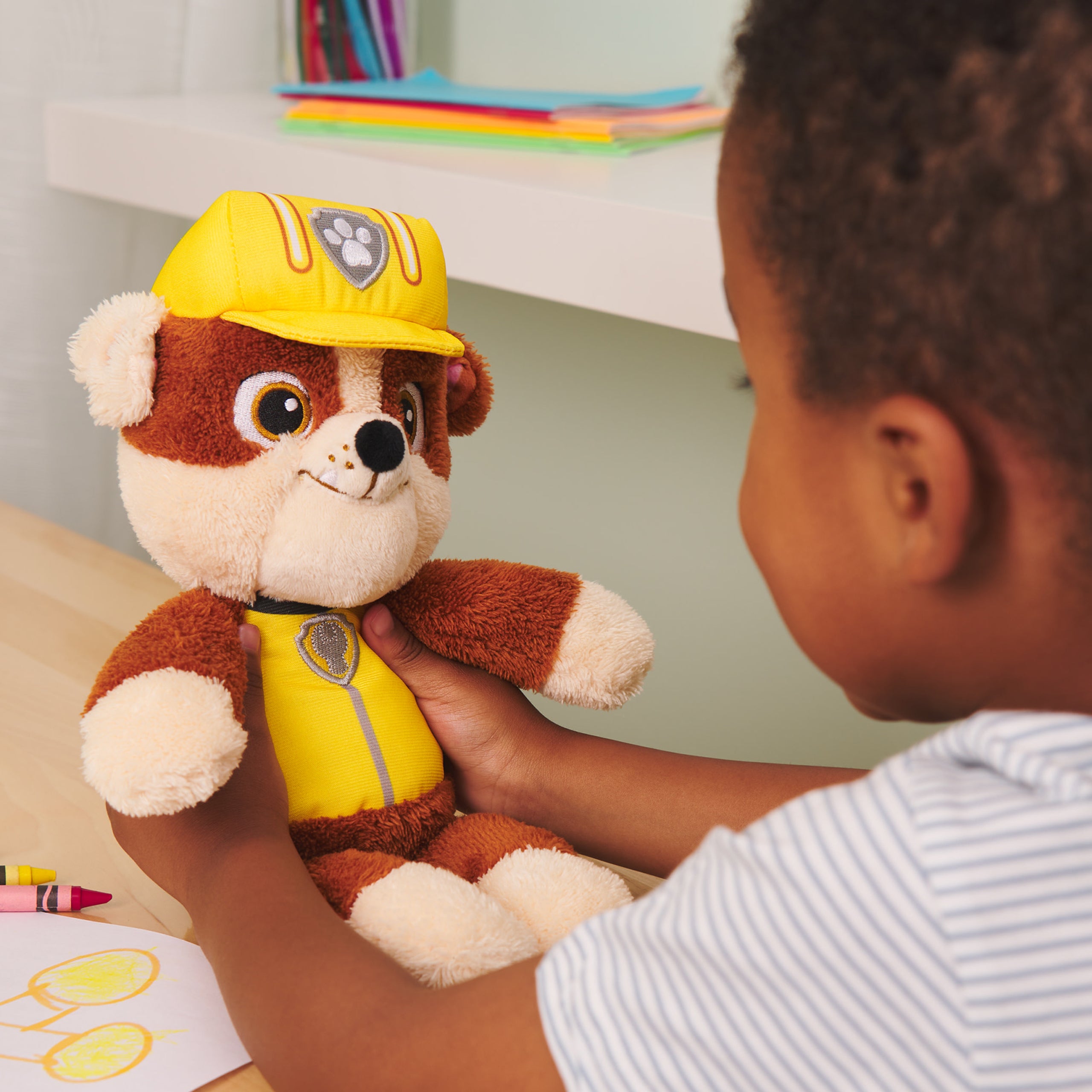 Paw Patrol Take Along Rubble Plush