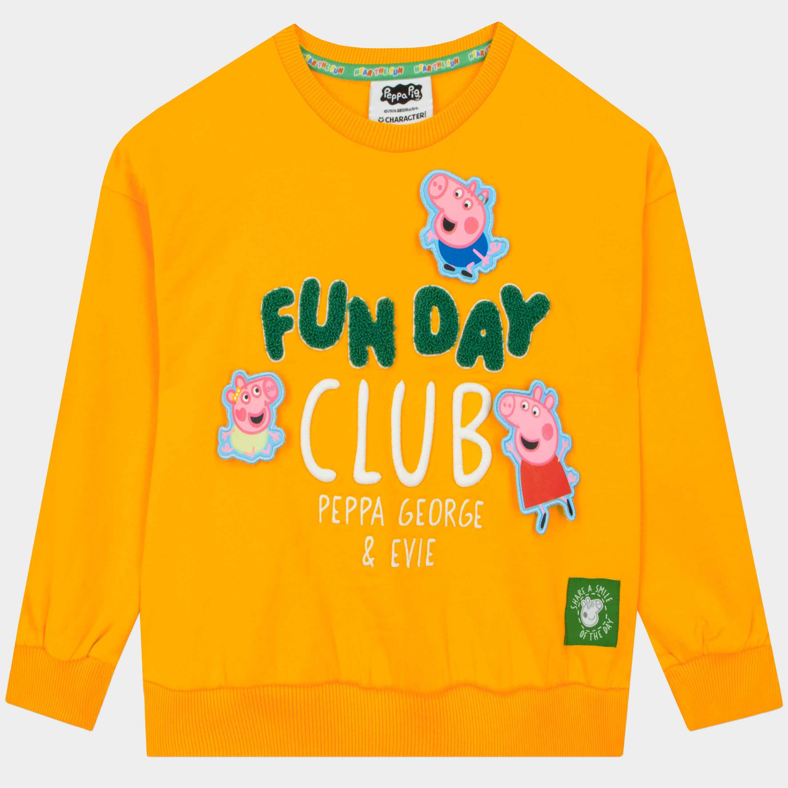 Peppa Pig Sweatshirt | Girls Playful Jumper | Kids Sweater
