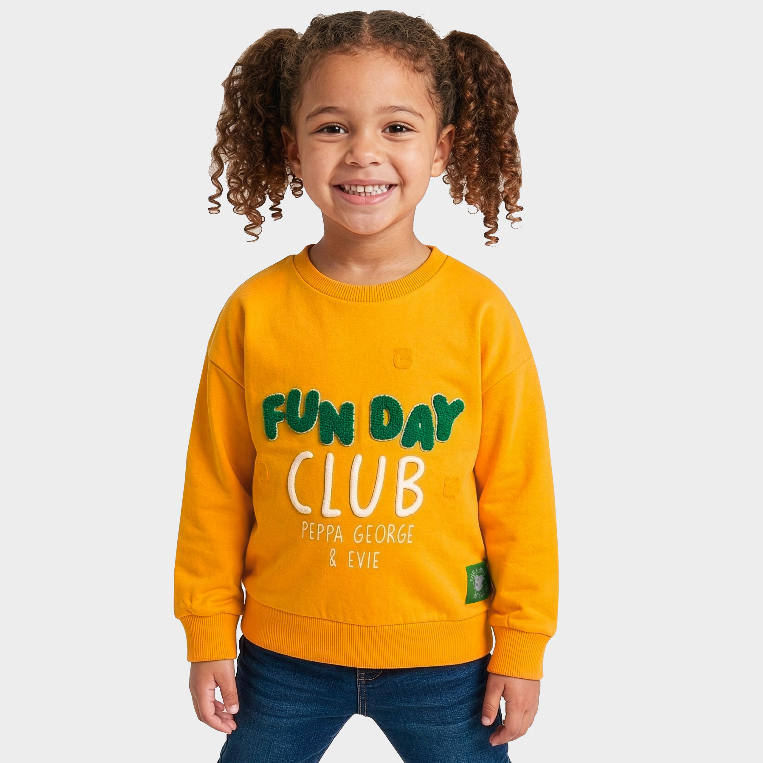 Peppa Pig Sweatshirt | Girls Playful Jumper | Kids Sweater