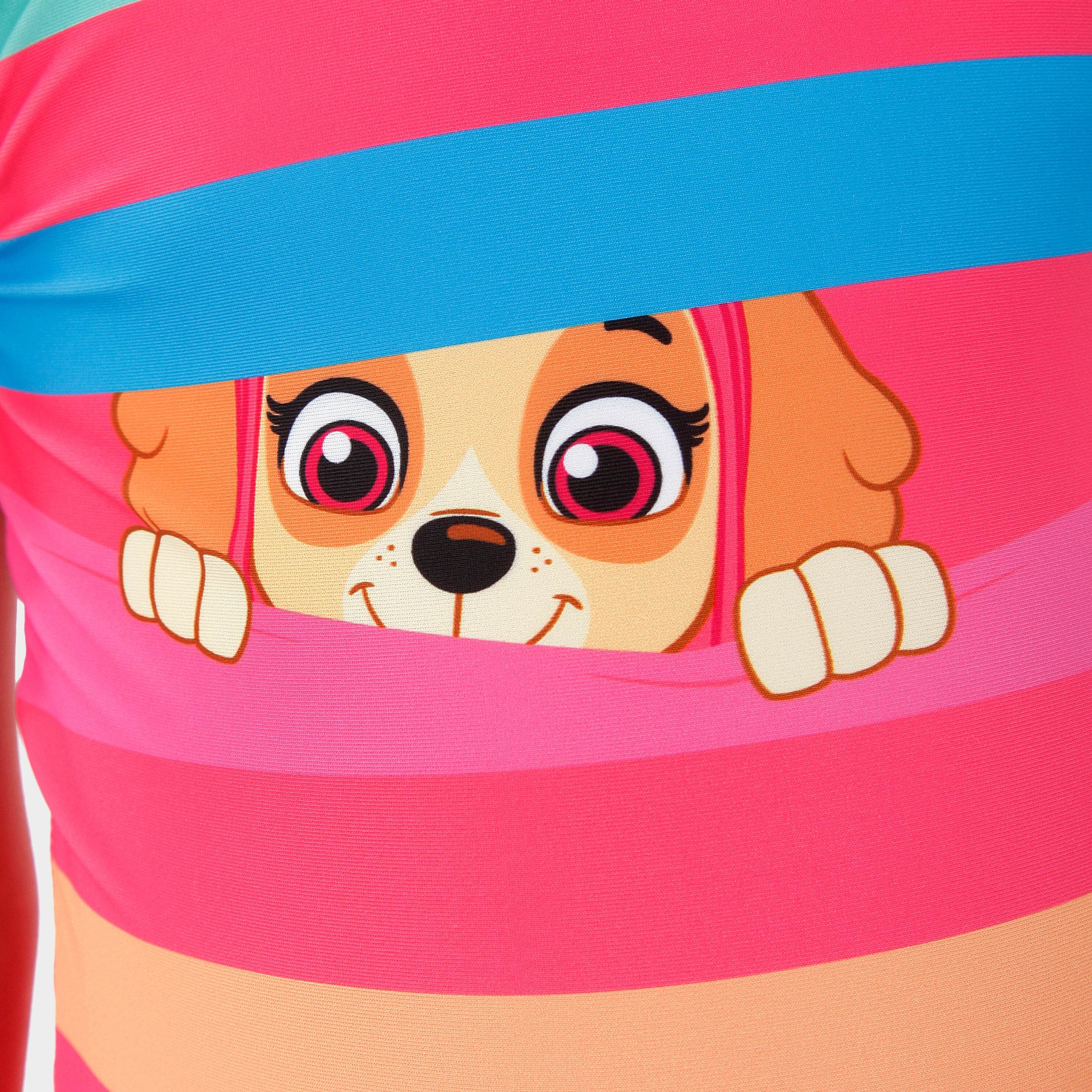 PAW PATROL Skye Tankini Bikini Badeanzug Für Mädchen – Türkis, Ärmellos