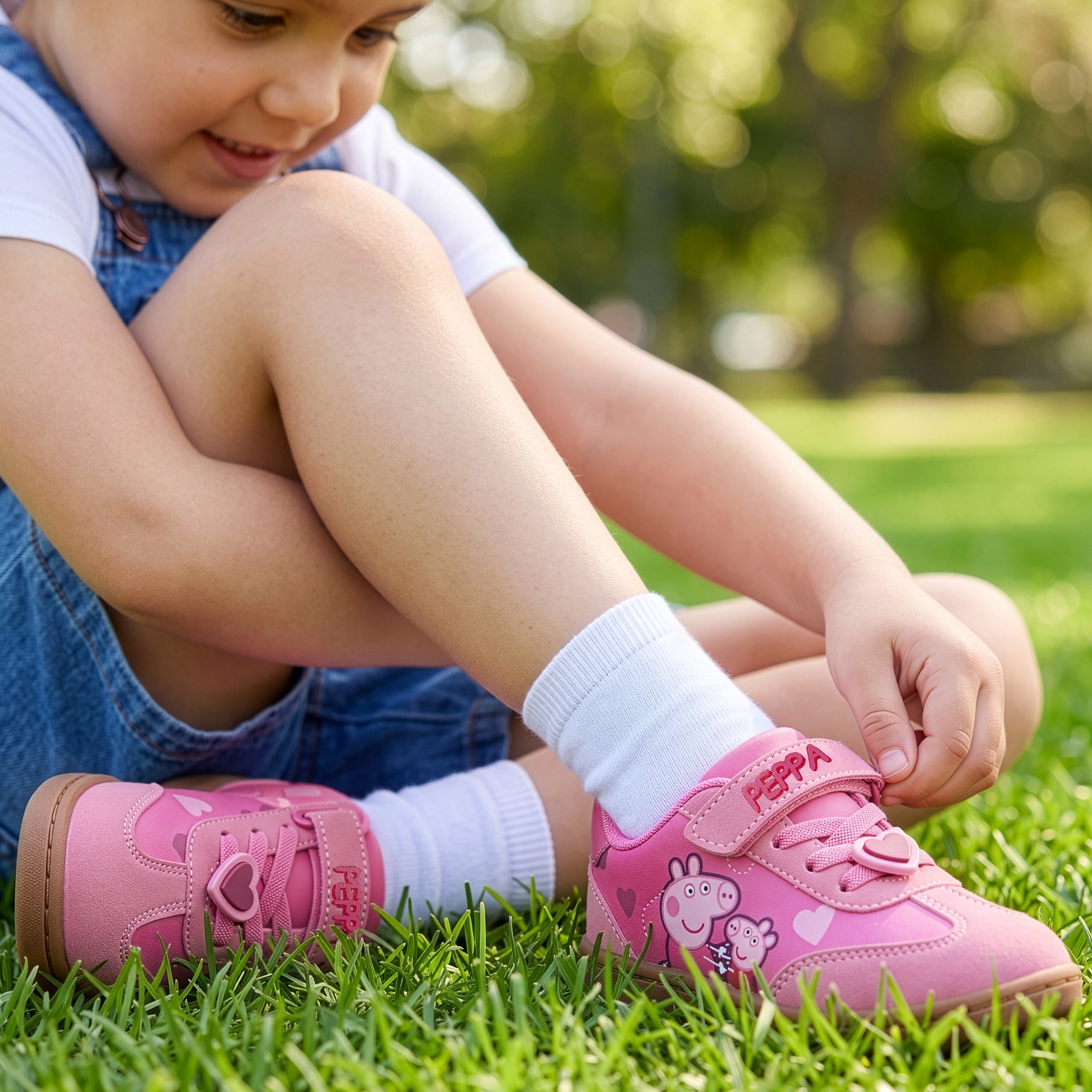 Peppa Pig & Evie Pig Heart Trainers