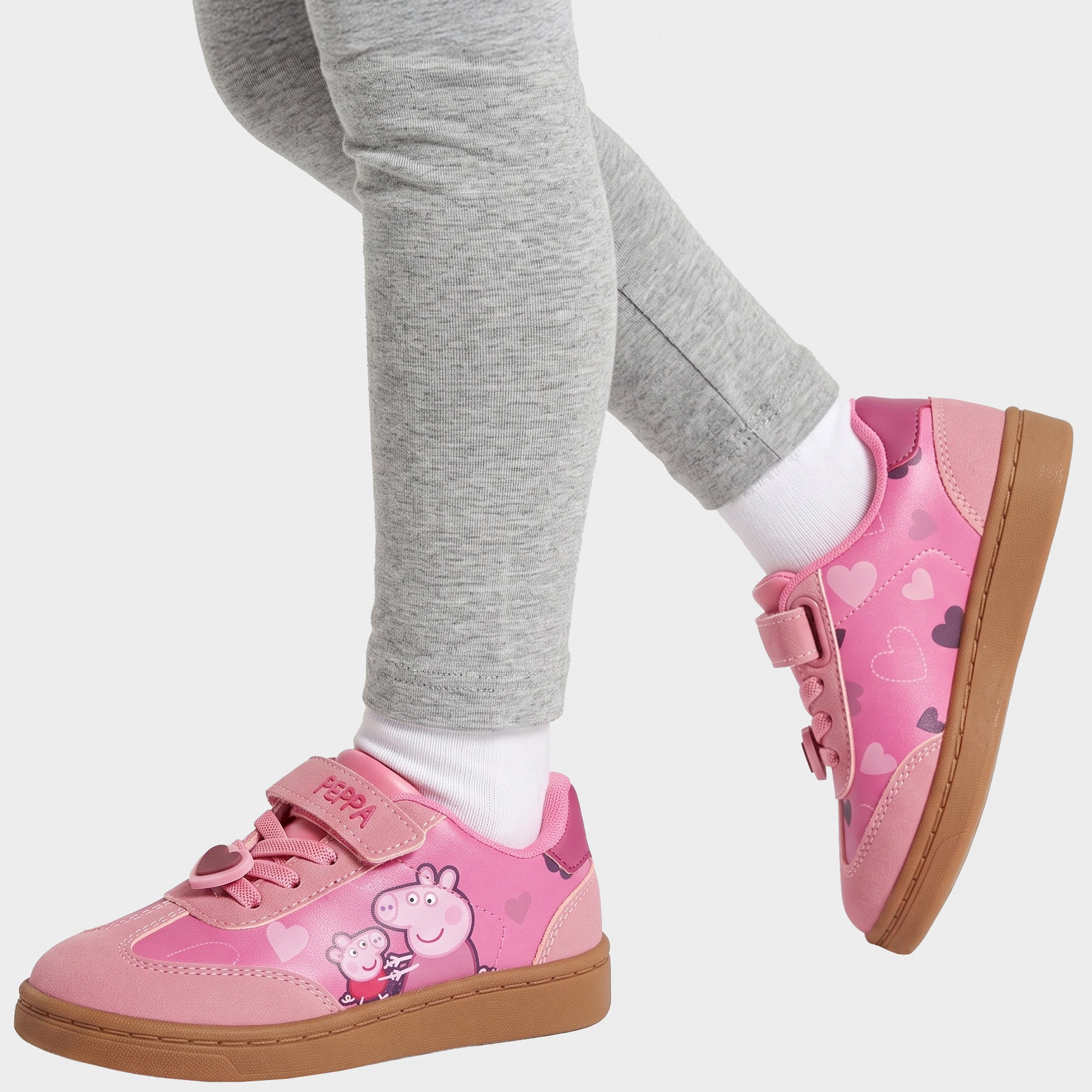 Peppa Pig & Evie Pig Heart Trainers