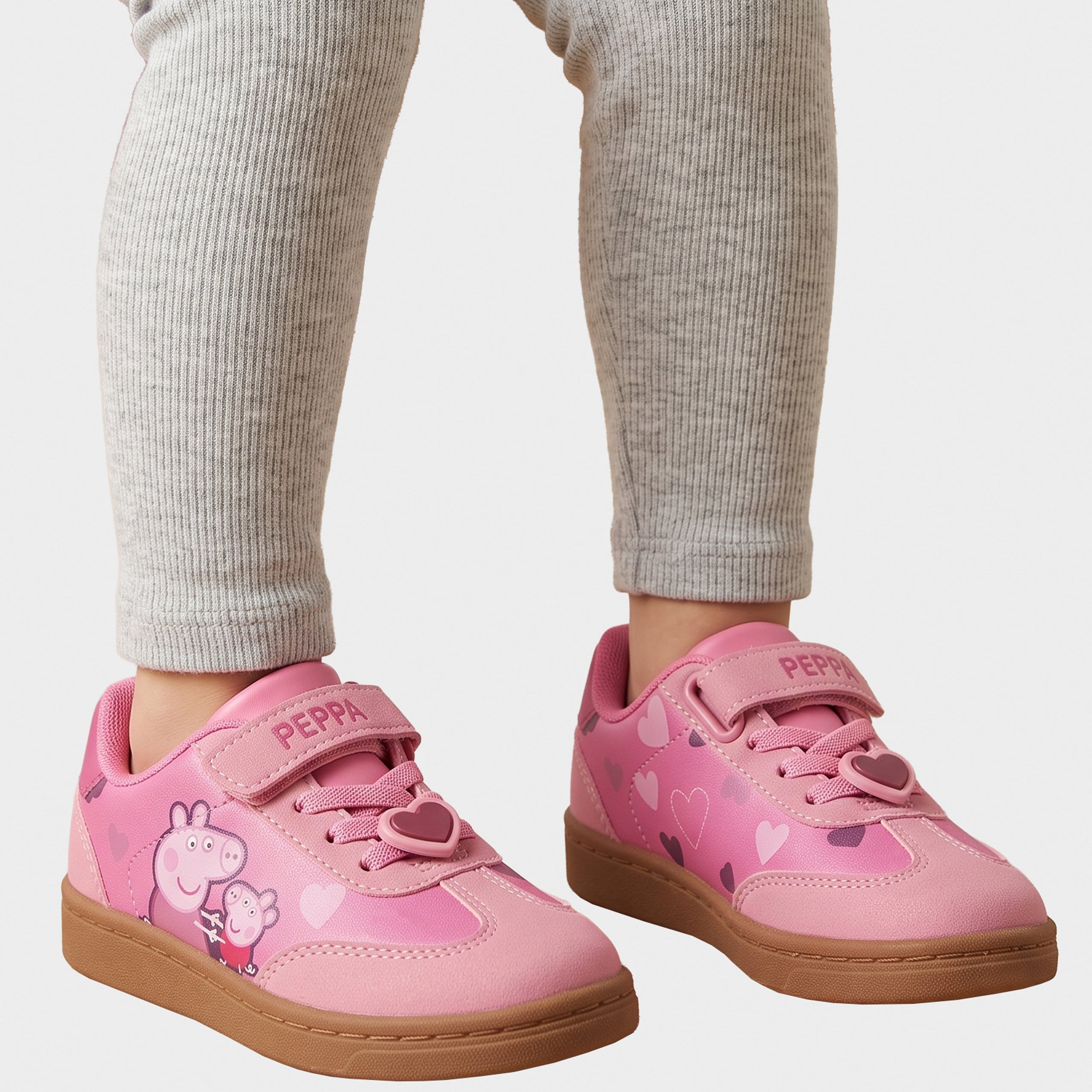 Peppa Pig & Evie Pig Heart Trainers