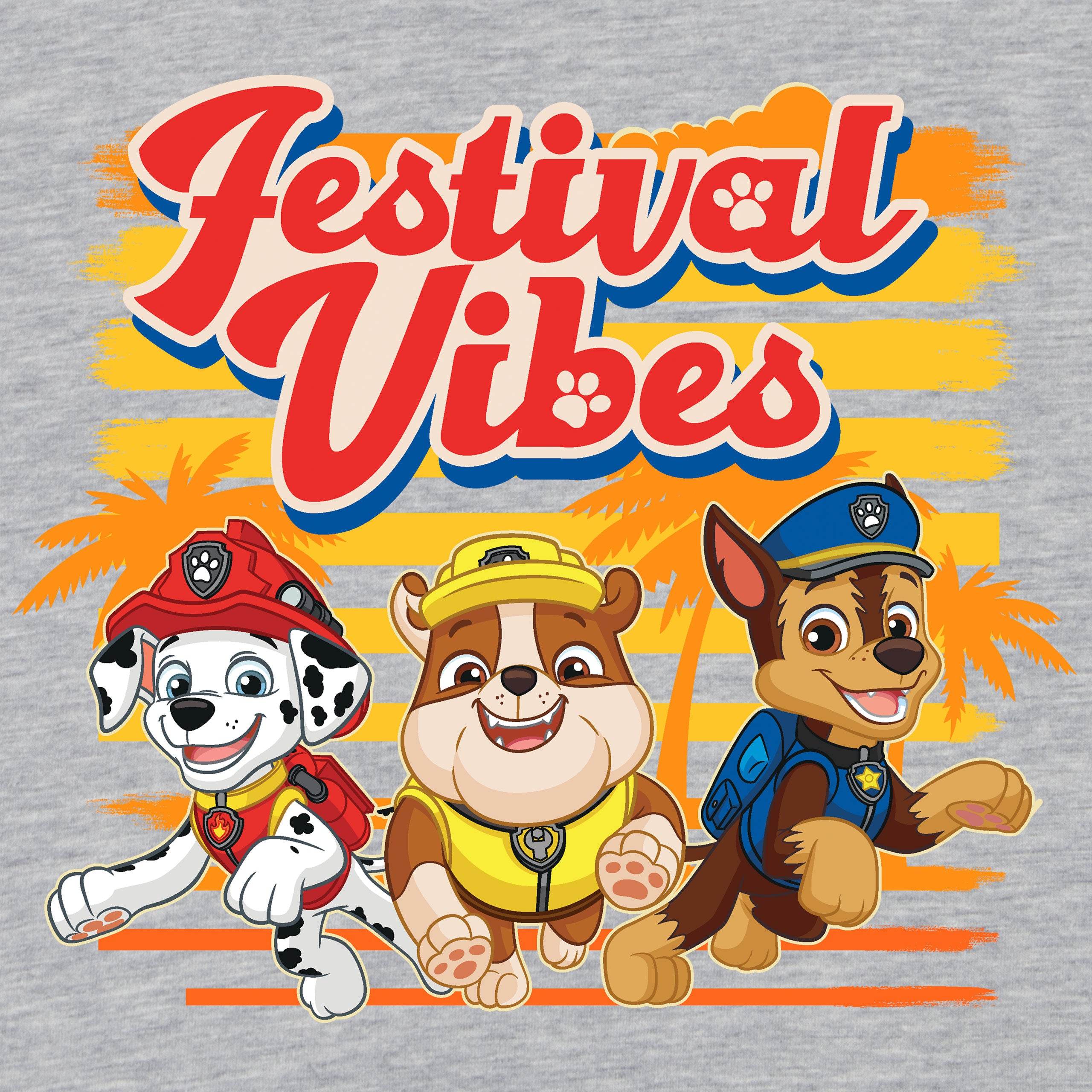 Paw Patrol Grey Boys Festival T-Shirt - Character.com
