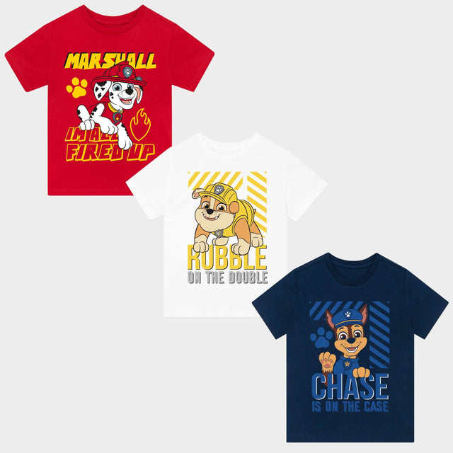 PAW Patrol T-Shirts 3 Pack - Character.com
