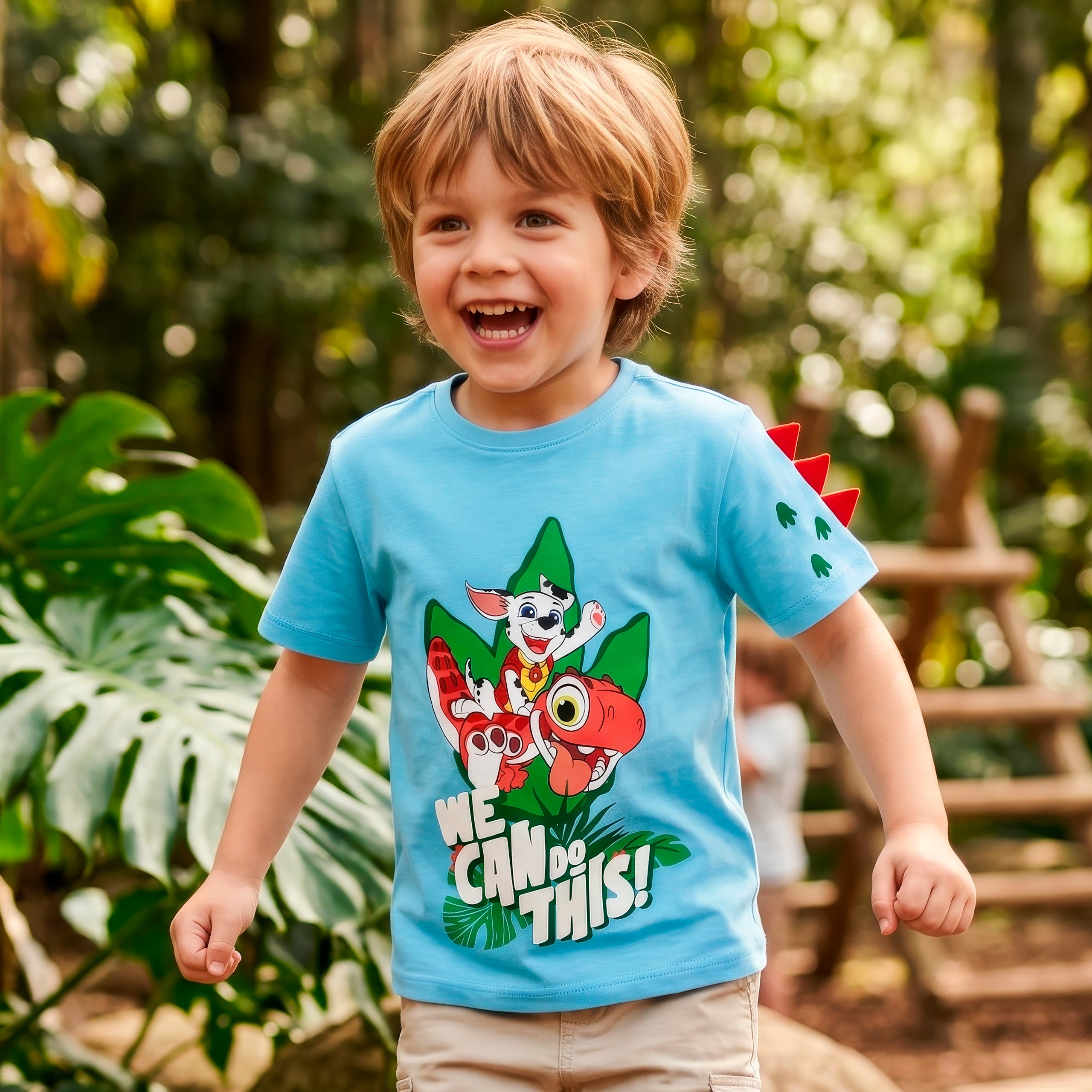 PAW Patrol Dino Movie Short Sleeve T-Shirt