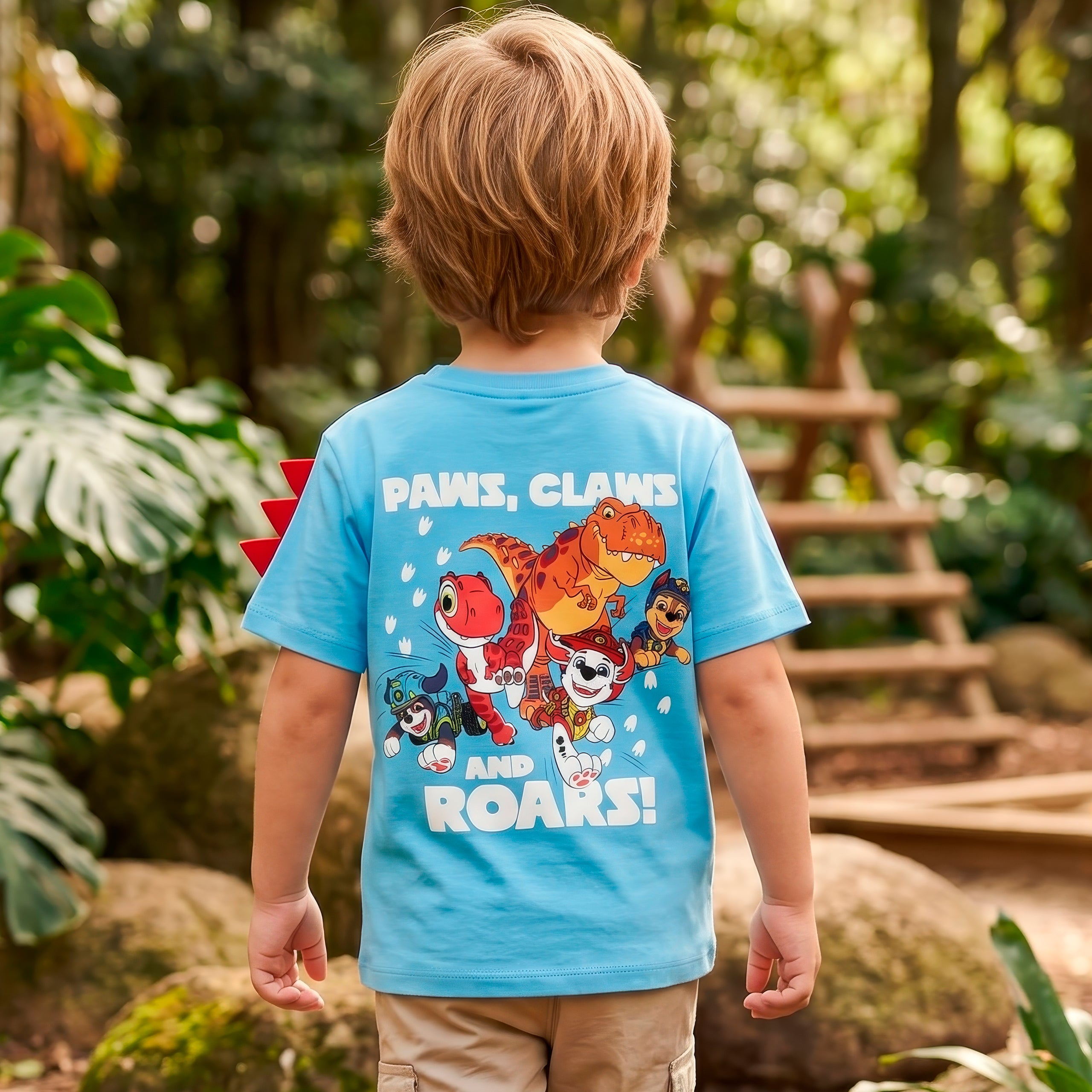 PAW Patrol Dino Movie Short Sleeve T-Shirt