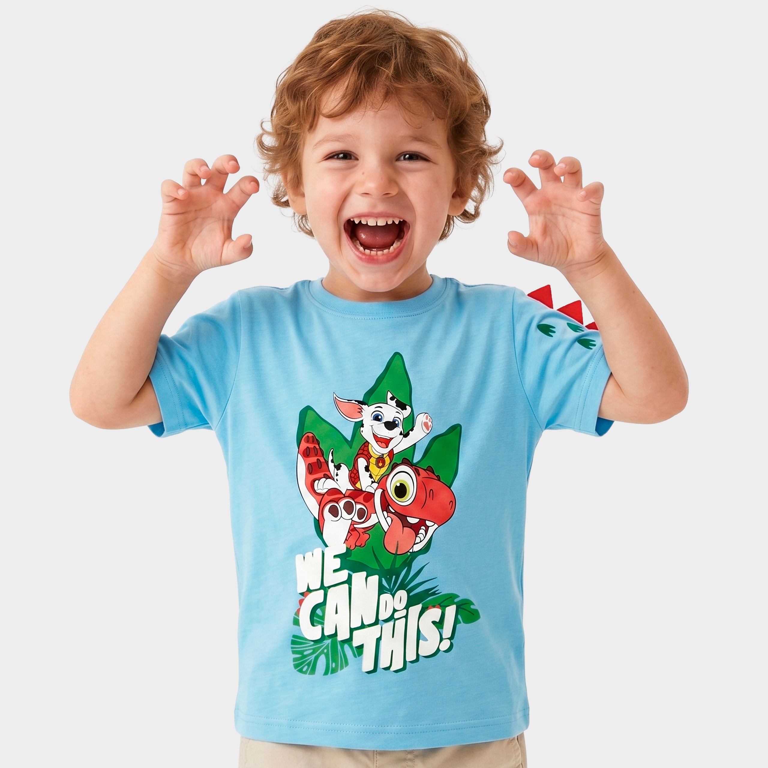 PAW Patrol Dino Movie Short Sleeve T-Shirt