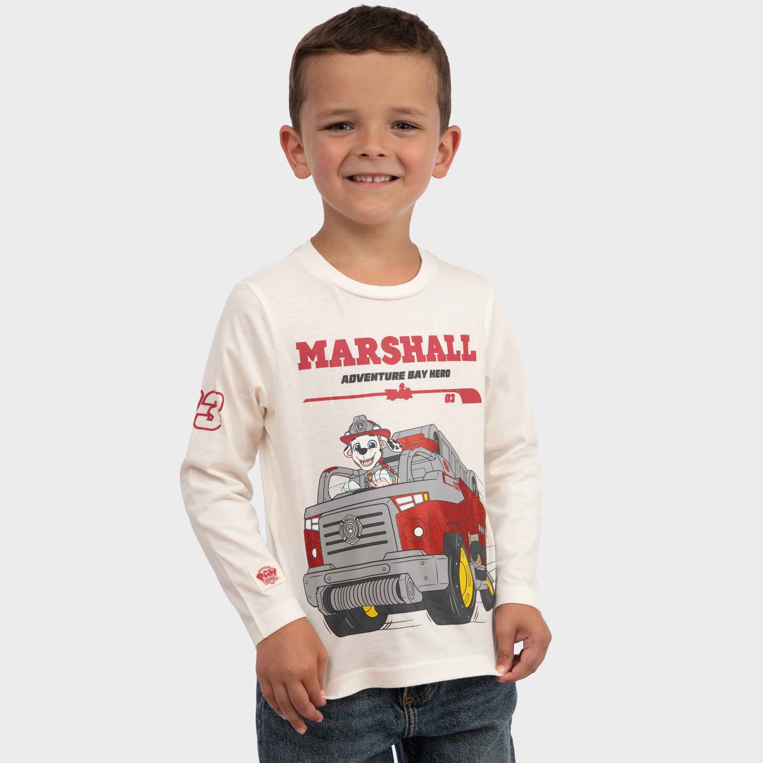 PAW Patrol Long Sleeve T-Shirt - Marshall