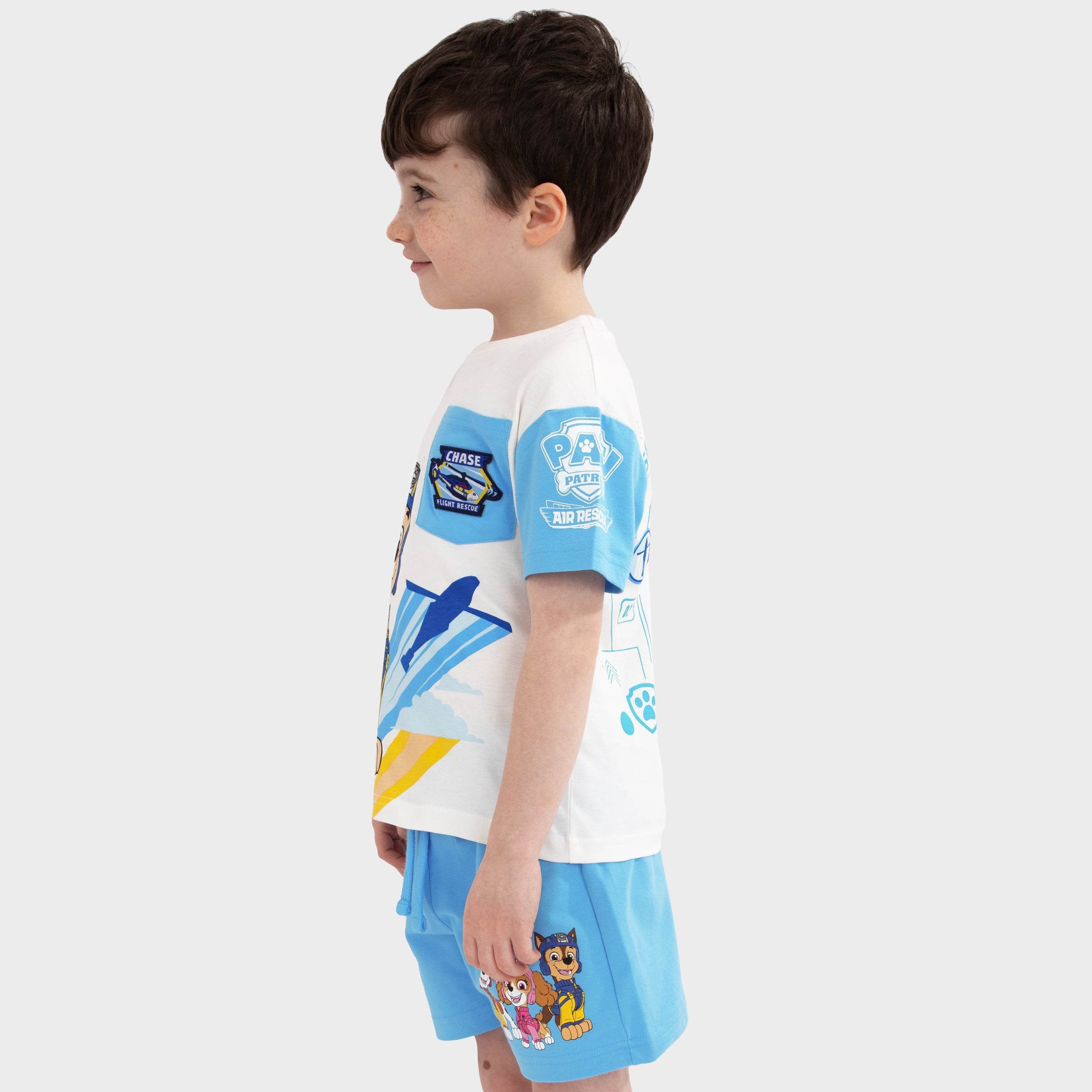 PAW Patrol T-Shirt And Shorts - Chase - Character.com