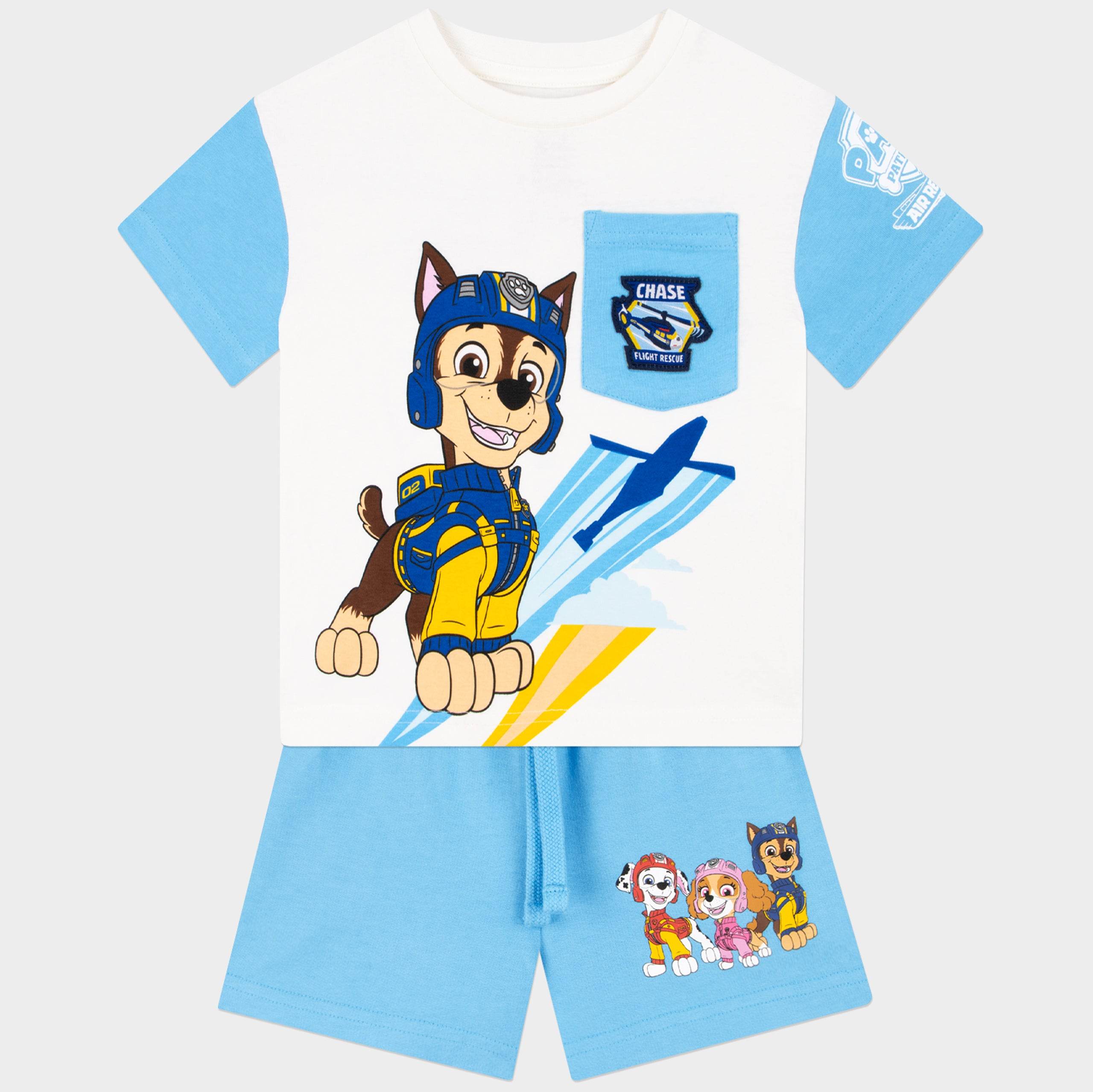 PAW Patrol T-Shirt And Shorts - Chase - Character.com