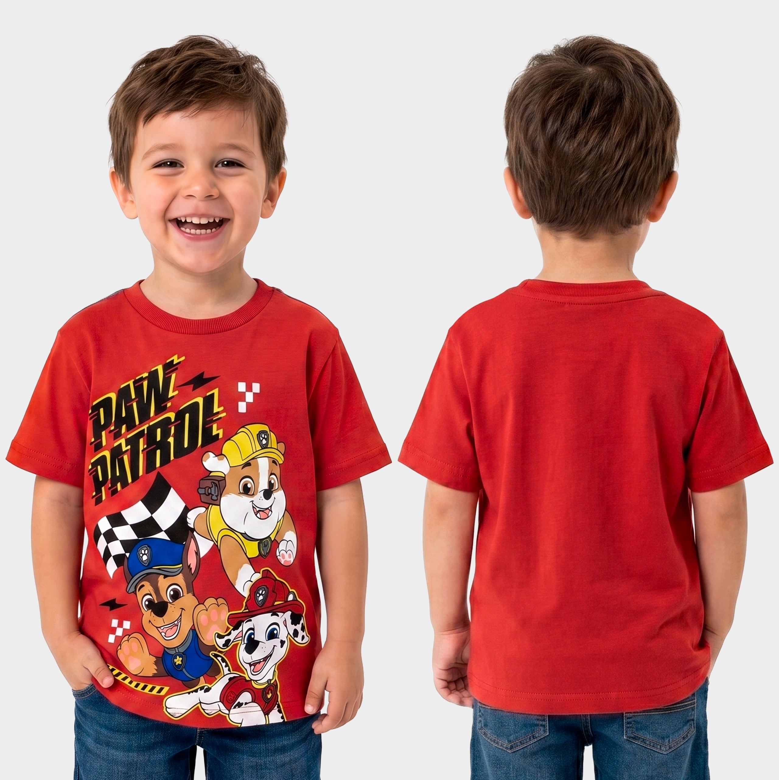 Boys PAW Patrol 3 Pack T-Shirts