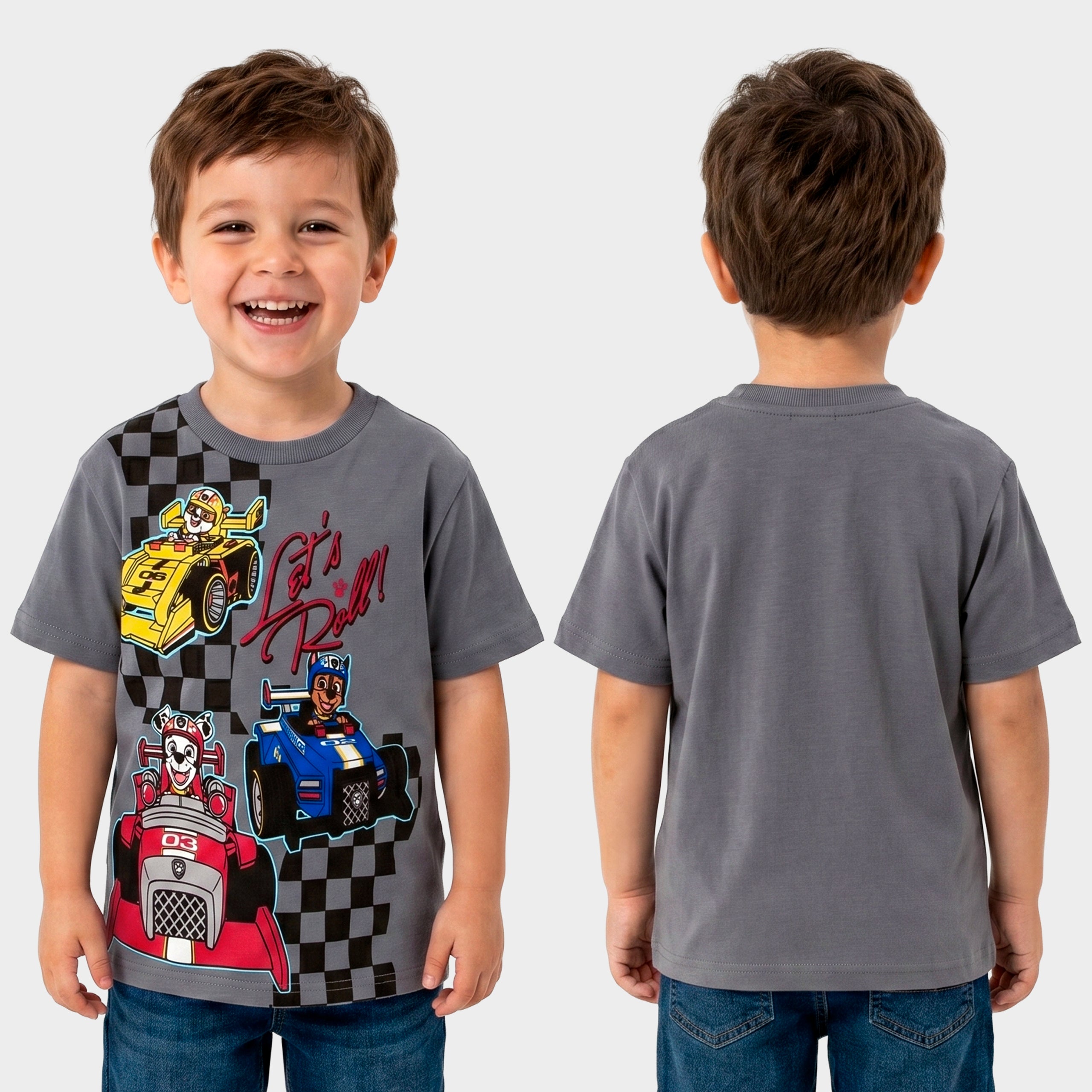 Boys PAW Patrol 3 Pack T-Shirts