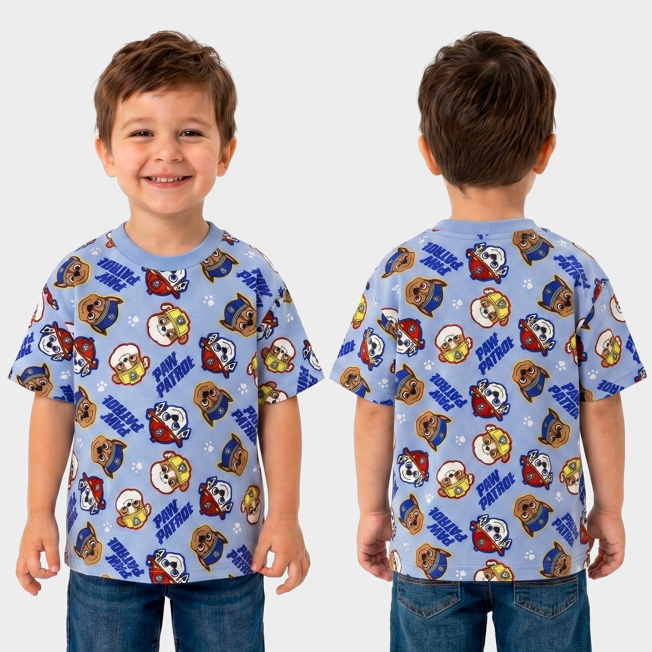 Boys PAW Patrol 3 Pack T-Shirts