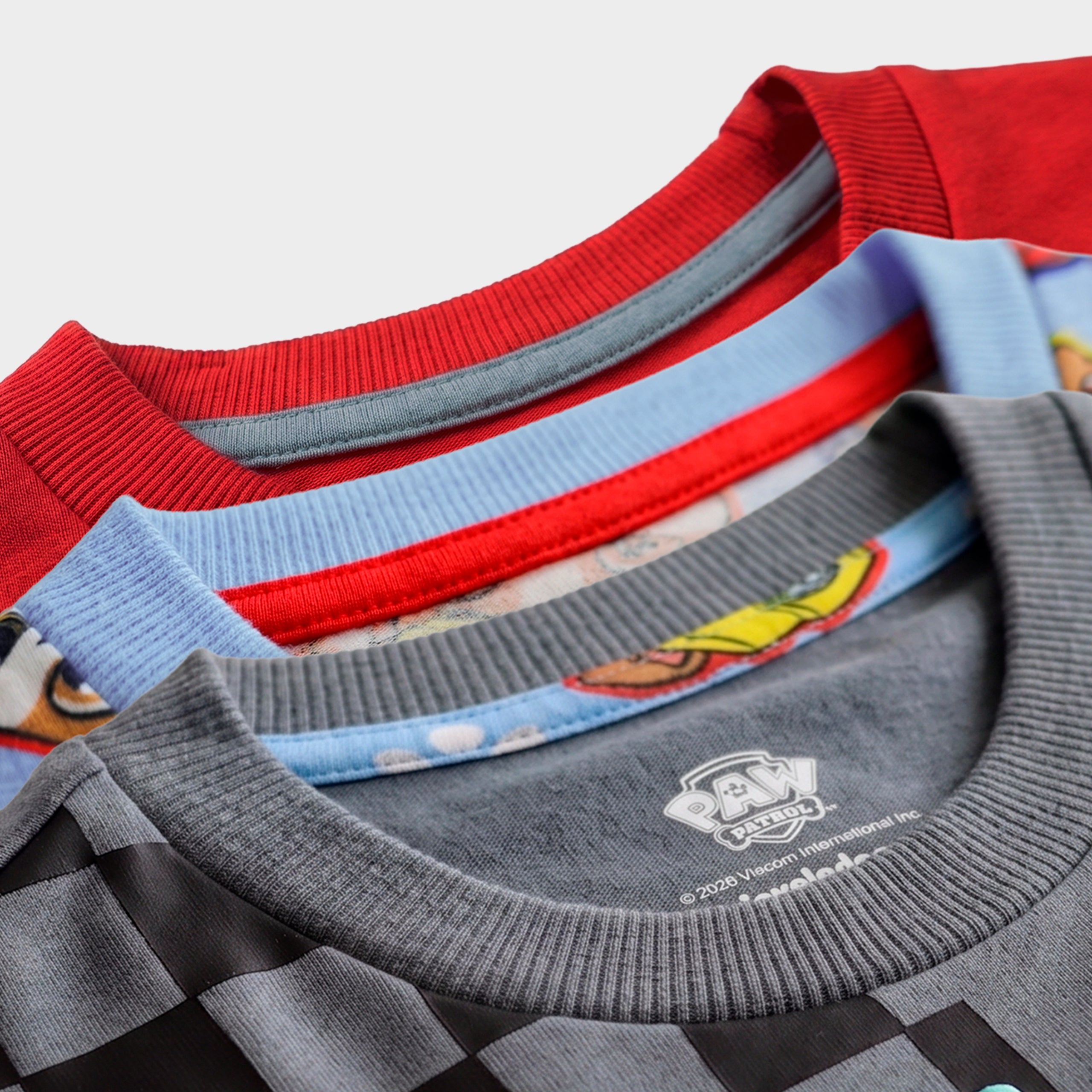 Boys PAW Patrol 3 Pack T-Shirts