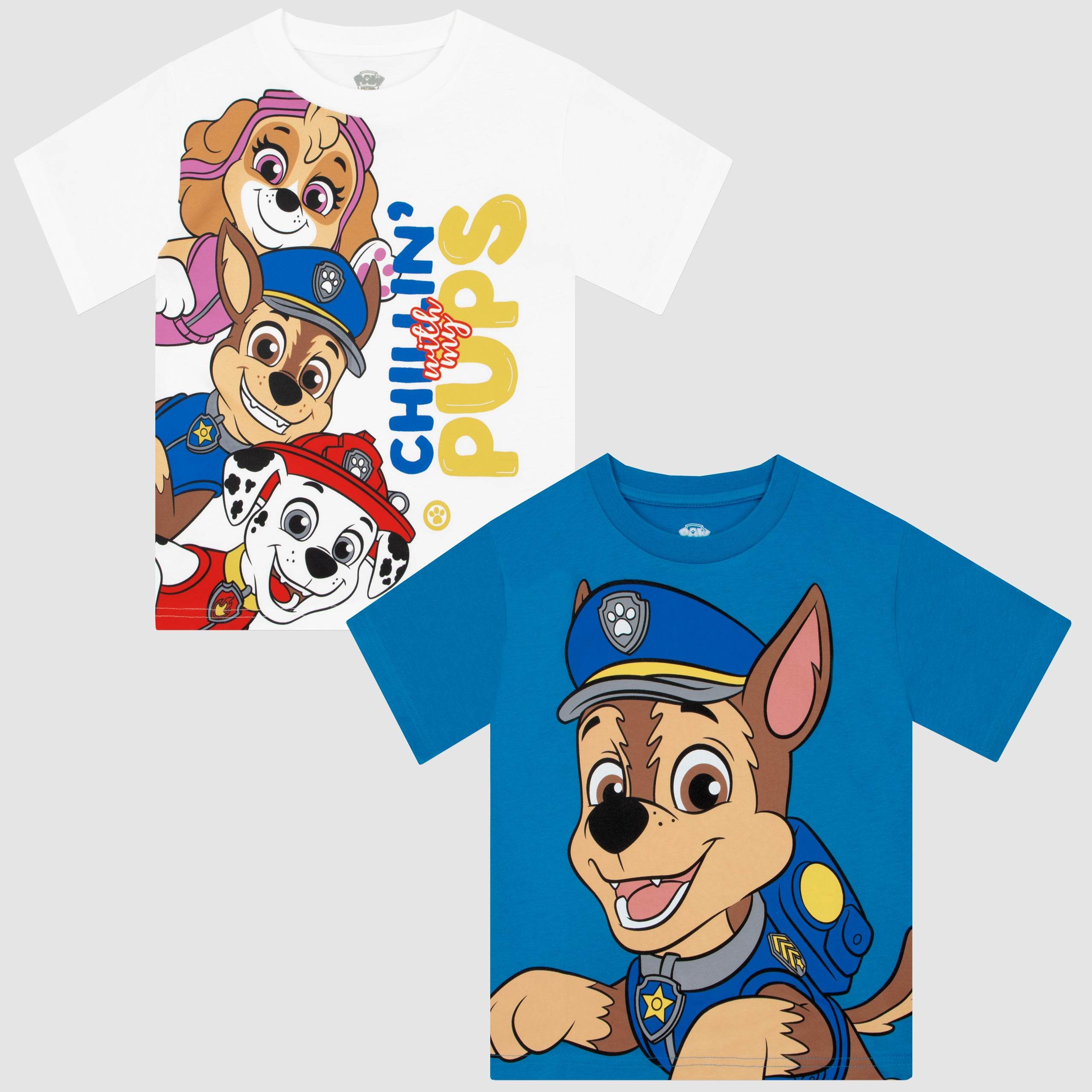 PAW Patrol T-Shirts 2 Pack - Chillin Pups - Character.com