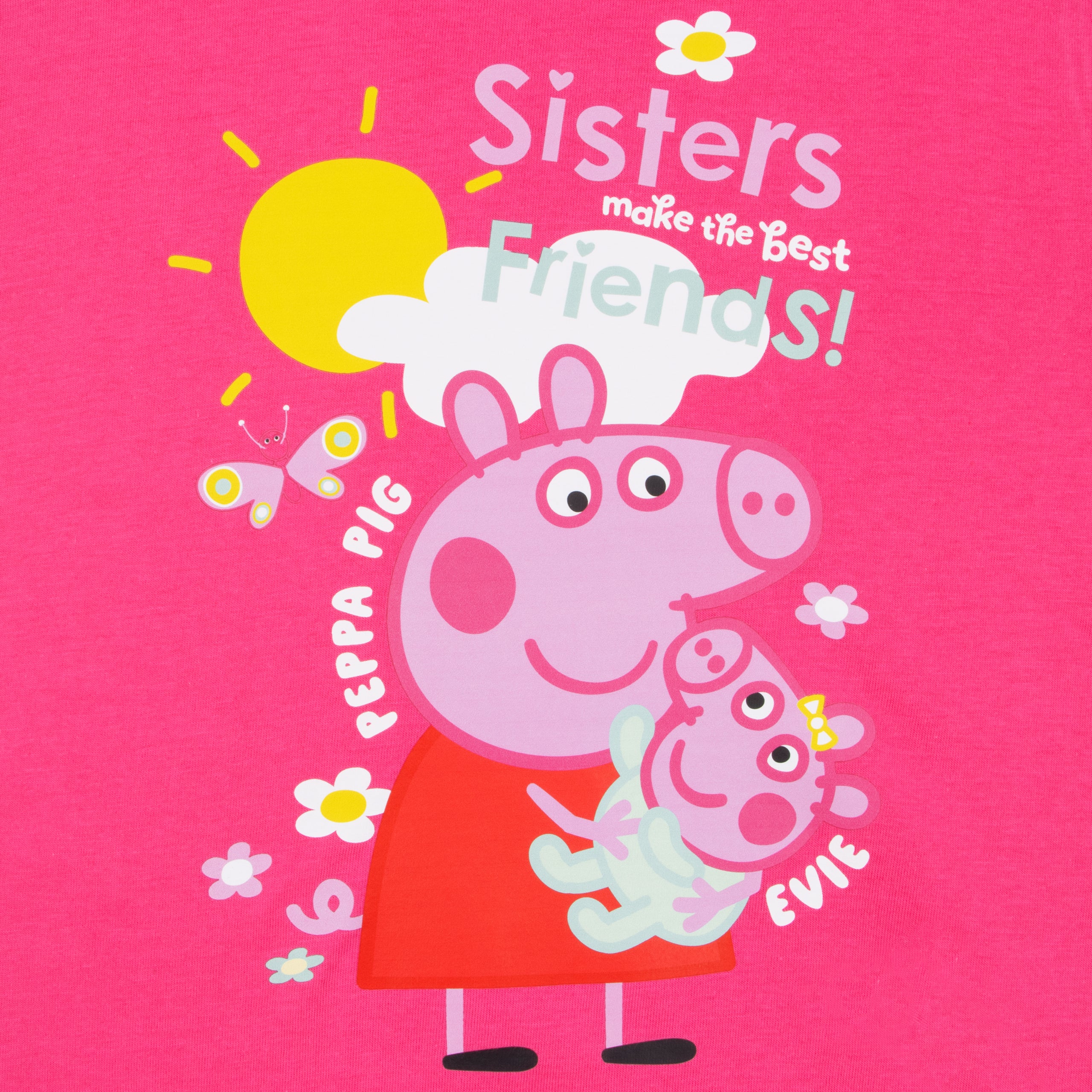 Peppa & Evie Pig Short Sleeve T-shirt